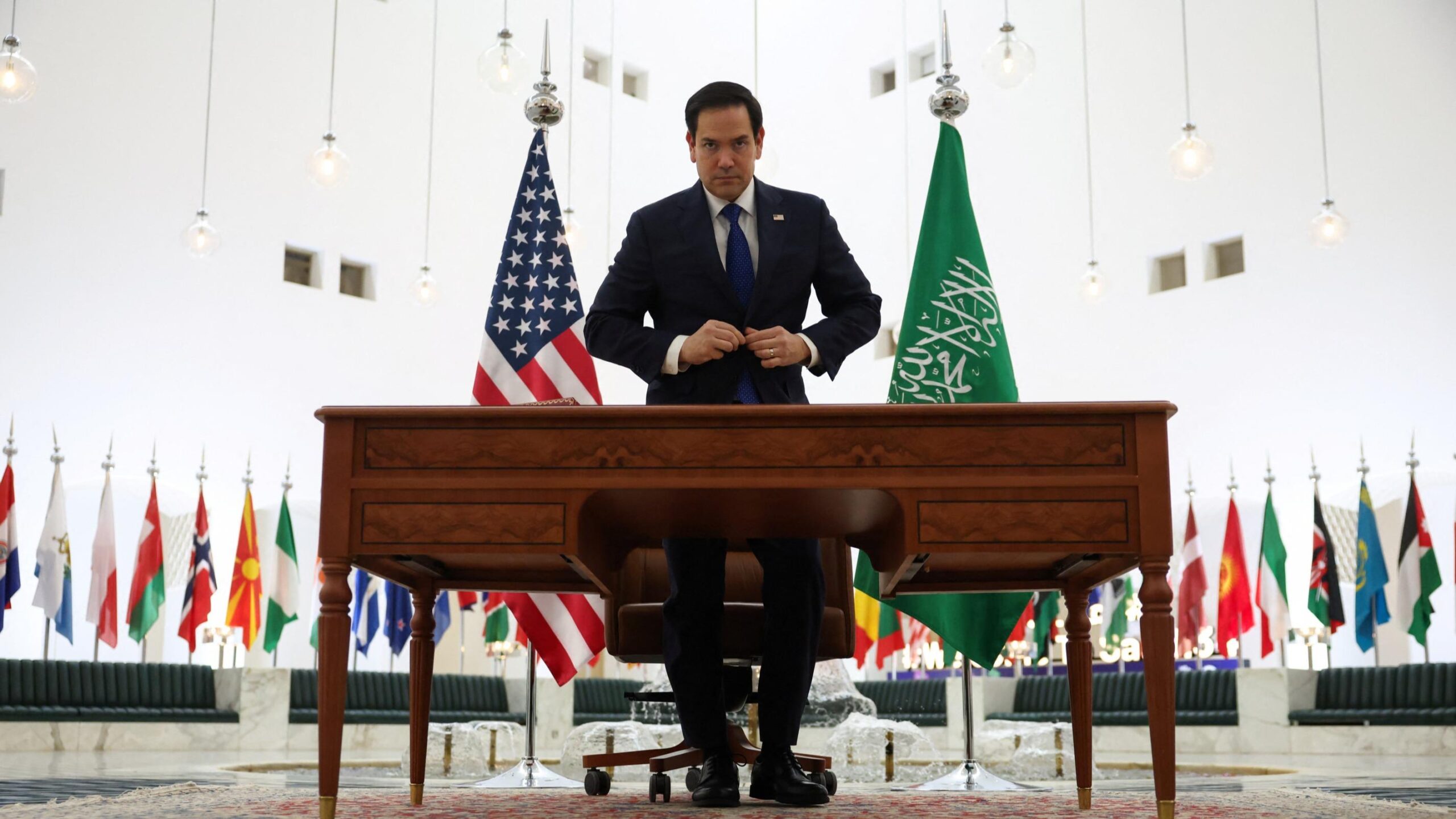 ABD-Rusya görüşmeleri, Orta Doğu, Marco Rubio, Sergueï Lavrov, Arabistan, Ukrayna, Suriye, Gazze, İsrail, Hamas, Trump, Netanyahou