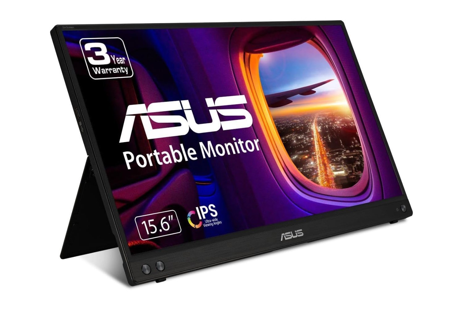 Asus ZenScreen Taşınabilir Monitör, USB-C Monitör, IPS Ekran, Taşınabilir Çalışma Çözümü, Profesyoneller İçin Çift Monitör, Dijital Göçebeler, Uzaktan Çalışma, Renk Doğruluğu, Geniş Görüş Açısı