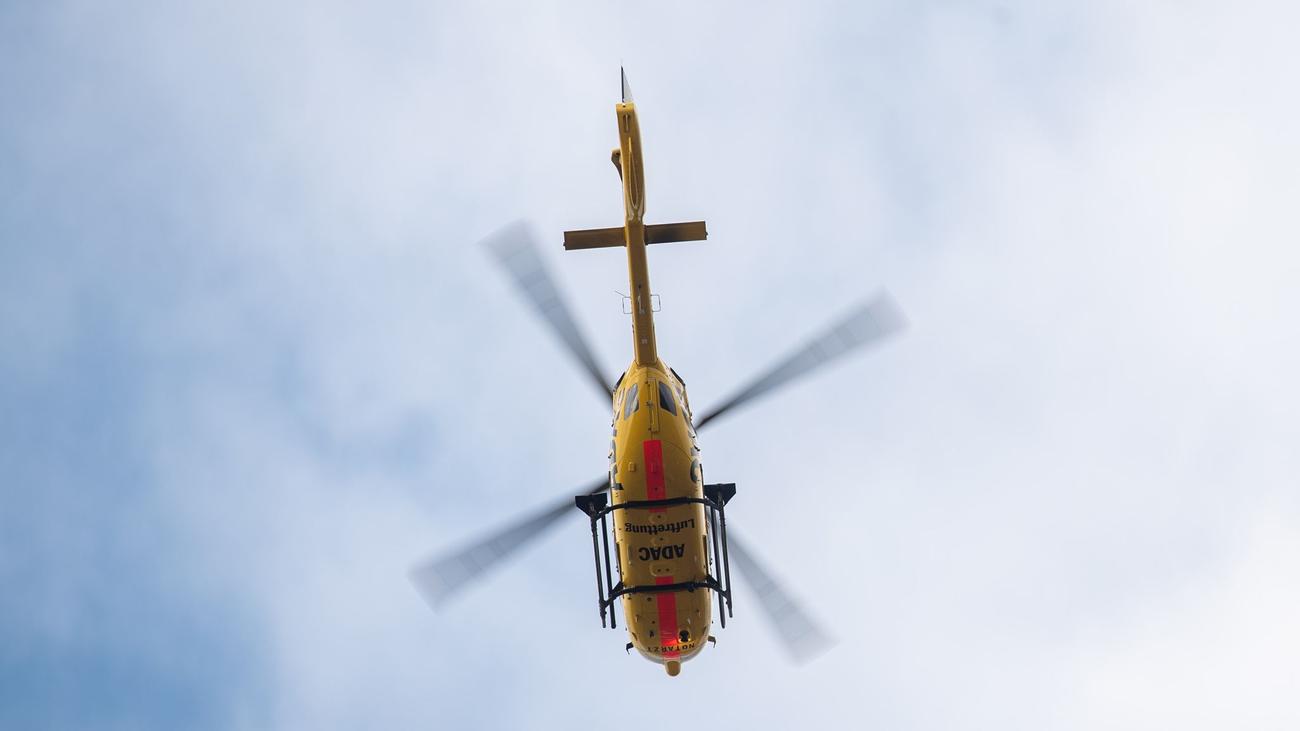 ADAC kurtarma helikopterleri, Hava ambulansı, Tıp teknisyenleri, Telenot, Acil durum müdahalesi, Trafik kazaları, Kalp krizi, Schlaganfall, Pediatrik acil durumlar