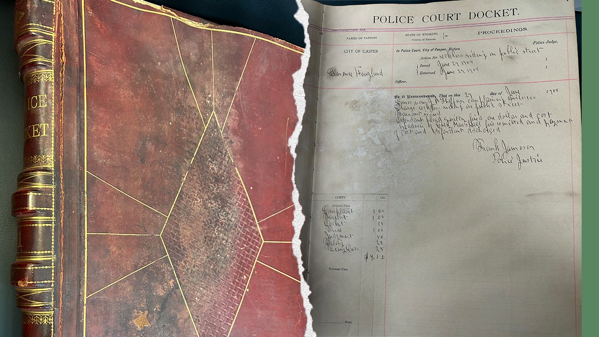antika kitap, müzayede buluntuları, Wyoming Kurtarma Misyonu, Casper Polis Departmanı, eski suçlar, polis tutanağı, tarih, kültür, miras, eski suç kayıtları