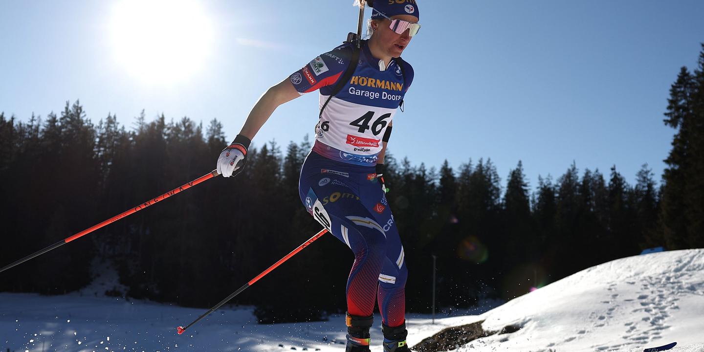 Julia Simon, Lenzerheide, Biatlon Dünya Şampiyonası, Bireysel, Fransa, Ella Halvarsson, Lou Jeanmonnot