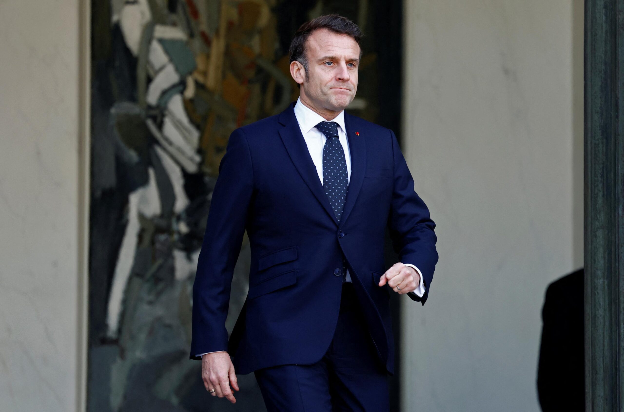 Emmanuel Macron, Ukrayna krizi, Saint-Denis formatı, Rusya'nın Fransa'daki antisemitizmi desteklemesi