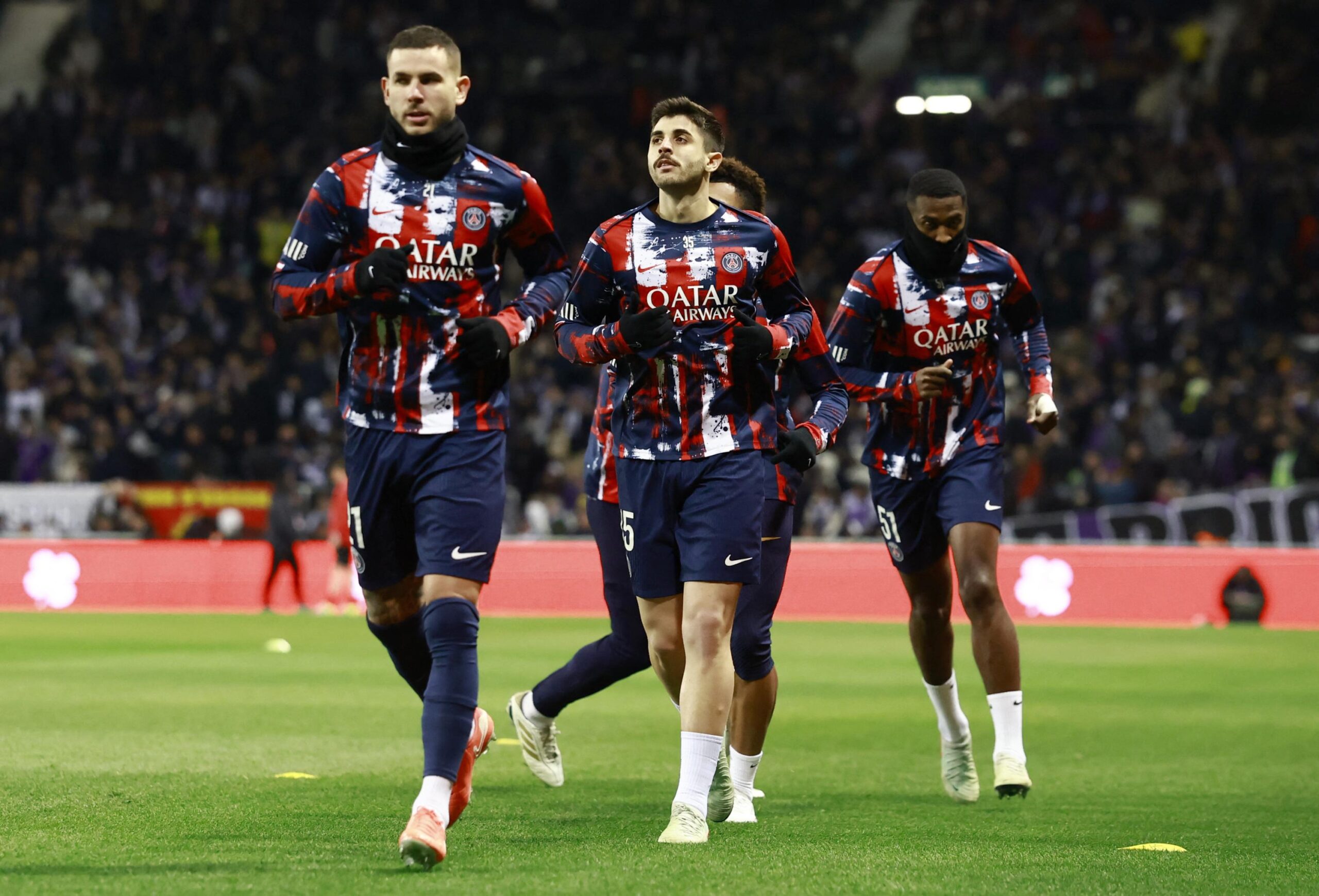 Paris Saint-Germain, Brest, Şampiyonlar Ligi play-off'ları, Warren Zaïre-Emery, sakatlık, Lucas Hernandez, kişisel nedenler