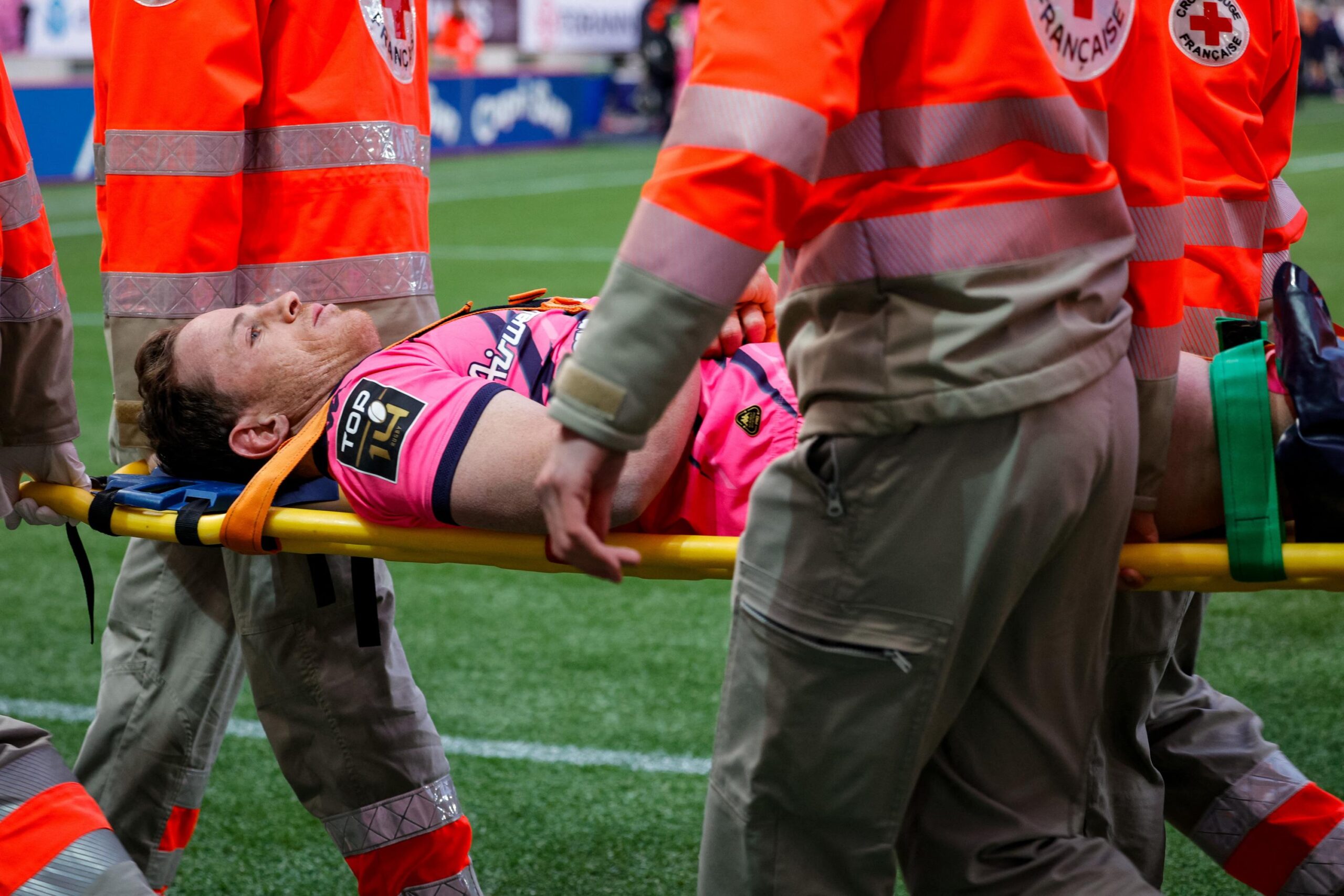 Stade Français, Brad Weber, rugby, demi de mêlée, joker médical, Paul Abadie