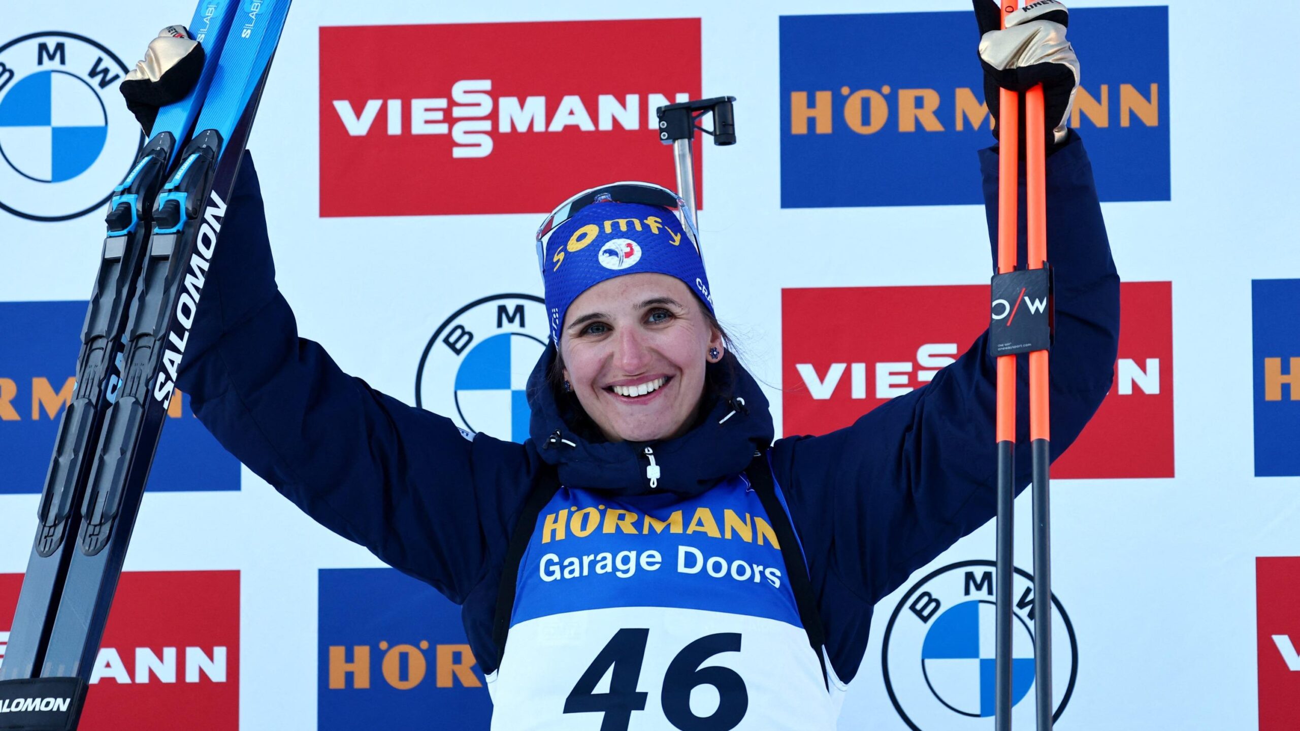 Julia Simon, Biatlon Dünya Şampiyonası, Lenzerheide, Ferdi Yarış, Altın Madalya, Lou Jeanmonnot, Justine Braisaz-Bouchet