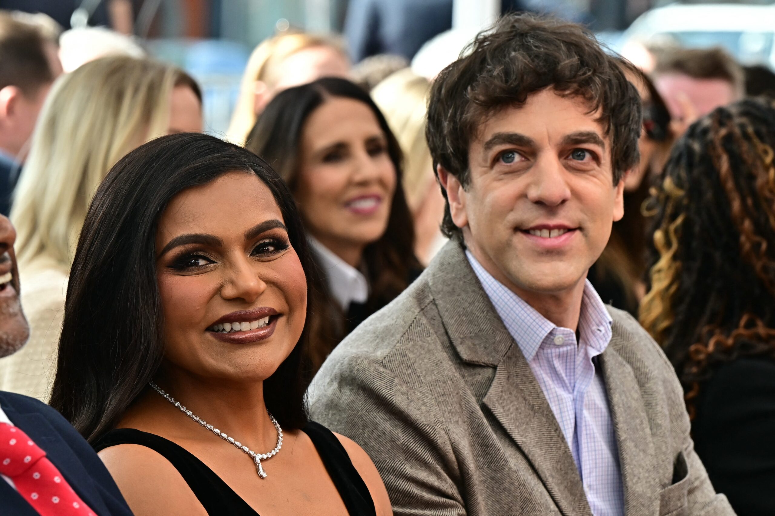 Mindy Kaling, Hollywood Walk of Fame, The Office, The Mindy Project, Sex Lives of College Girls, Never Have I Ever, Kelly Kapoor, B.J. Novak, Ike Barinholtz, Greg Daniels, U.S. version of The Office, Consul General of India Dr. K. Srikar Reddy, Eric Garcetti, Anne, meta keywords