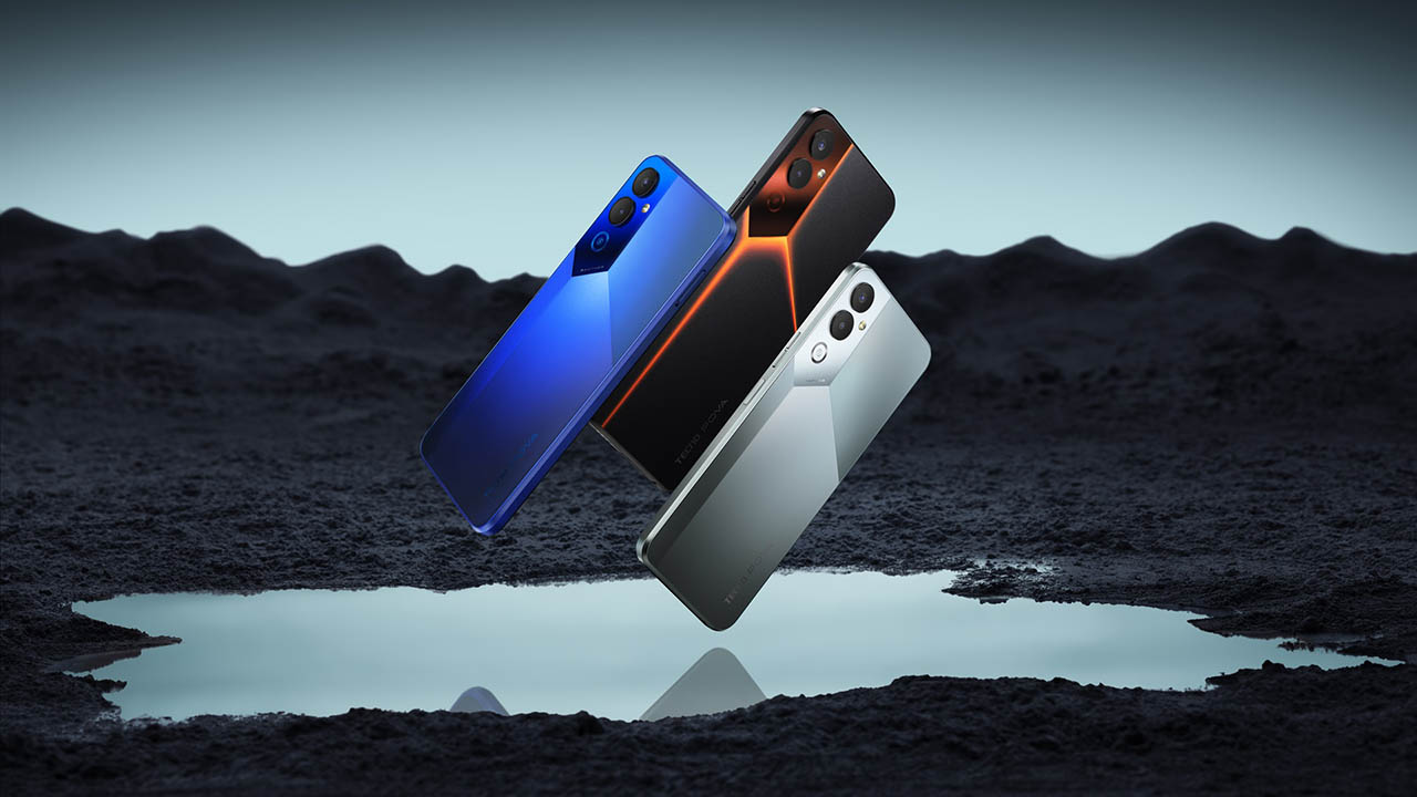Tecno Pova 6 5G, Android 14, 2460 x 1080 piksel çözünürlük, MediaTek Dimensity 6020 işlemci, 5G bağlantısı, 120Hz yenileme hızı, 5.000mAh pil, 33W hızlı şarj, 108 megapiksel ana kamera, NFC desteği, 8GB RAM, 256GB dahili depolama, Dynamic Port 2.0