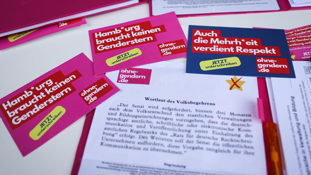 Hamburg, Anayasa Mahkemesi, Toplumsal Cinsiyet Dili, Volksbegehren, Verfassungsgericht, Eilantrag