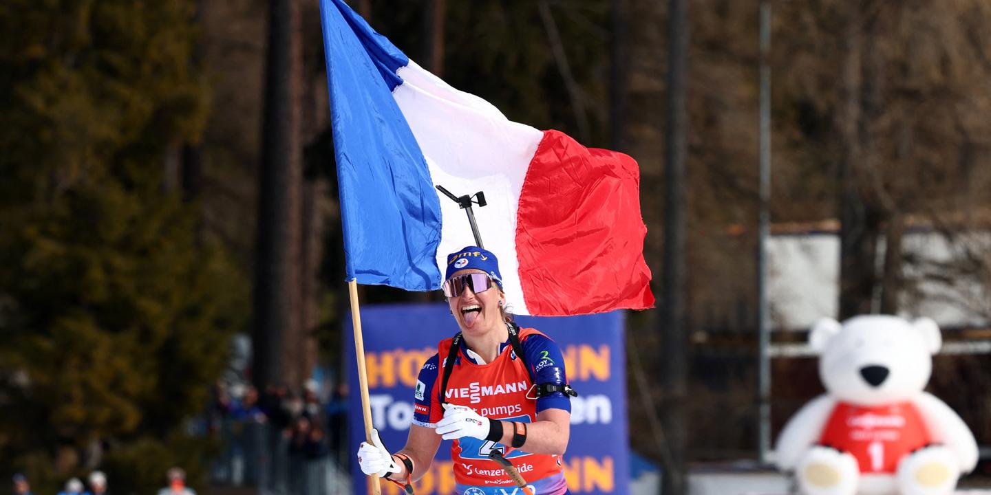 Bi dünya şampiyonası, Biathlon, Lenzerheide İsviçre, Lou Jeanmonnot, Océane Michelon, Justine Braisaz-Bouchet, Julia Simon, Fransa
