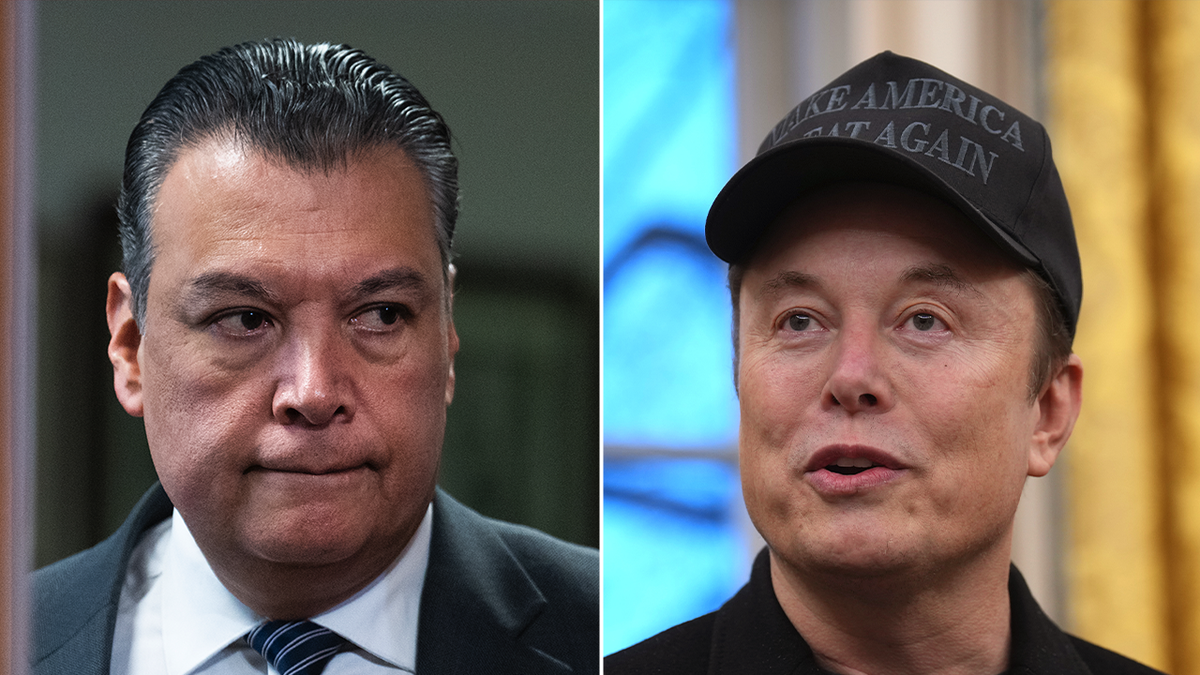 Senatör Alex Padilla, Elon Musk, Charles Ezell, OPM, Kitle E-postalar, Yasama Çalışanları, Devlet Kurumları, Bilgi Talebi, Personel İşlemleri, Gizli Bilgiler, Siber Güvenlik, DOGE, Hükümet Verimliliği Departmanı, Vivek Ramaswamy, Dogecoin, Donald Trump, Altın Çağ, Yasama Organı, Yabancı Aktörler, Fox News.
