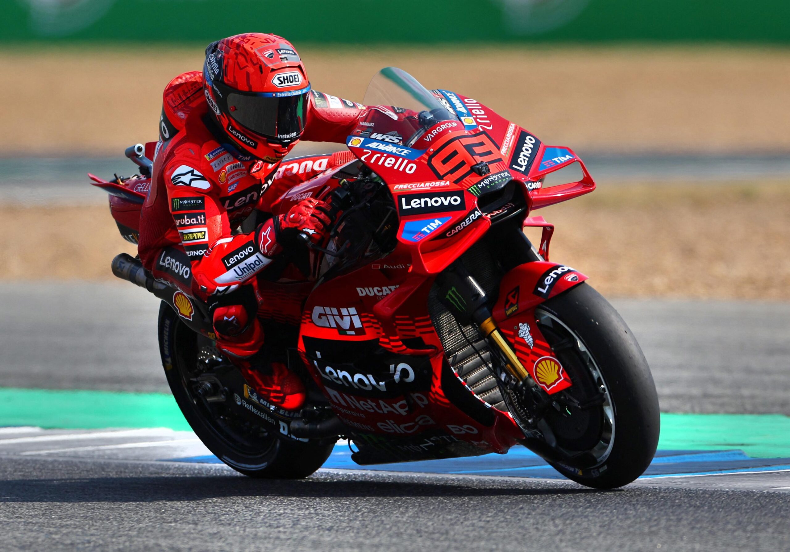 MotoGP, 2025 sezonu, Marc Marquez, Francesco Bagnaia, Alex Marquez, Ducati, Gresini, Tayland GP, pole pozisyonu, rekor, yarış, sprint yarışı, şampiyonluk, Jorge Martin, Aprilia, kaza, ameliyat
