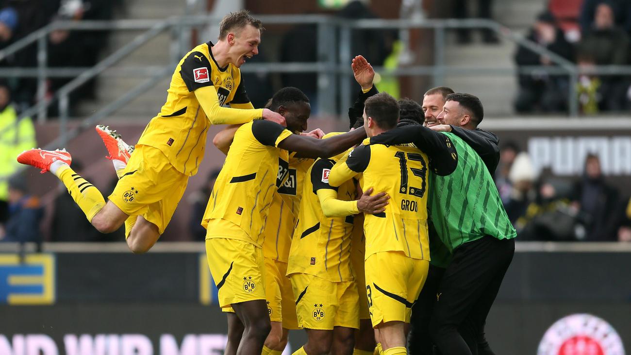 Borussia Dortmund, BVB, Şampiyonlar Ligi, Şampiyonlar Ligi Son 16, FC St. Pauli, Bundesliga, OSC Lille, Mainz 05, RB Leipzig, VfL Wolfsburg, Borussia Mönchengladbach, 1. FC Heidenheim, VfL Bochum, TSG Hoffenheim, FC Bayern München, VfB Stuttgart, Avrupa Kupaları, Futbol, Almanya Ligi
