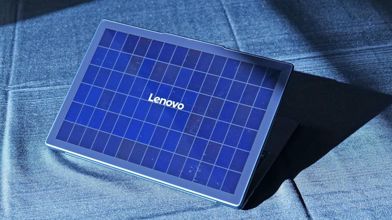 Lenovo Yoga Solar PC, güneş enerjili laptop, MWC 2025, Intel Lunar Lake, OLED ekran, Dynamic Solar Tracking, yenilikçi laptop, taşınabilir bilgisayar, güneş paneli, batarya ömrü, concept laptop, ThinkBook Plus Gen 6,teknoloji haberleri, mobil dünya kongresi