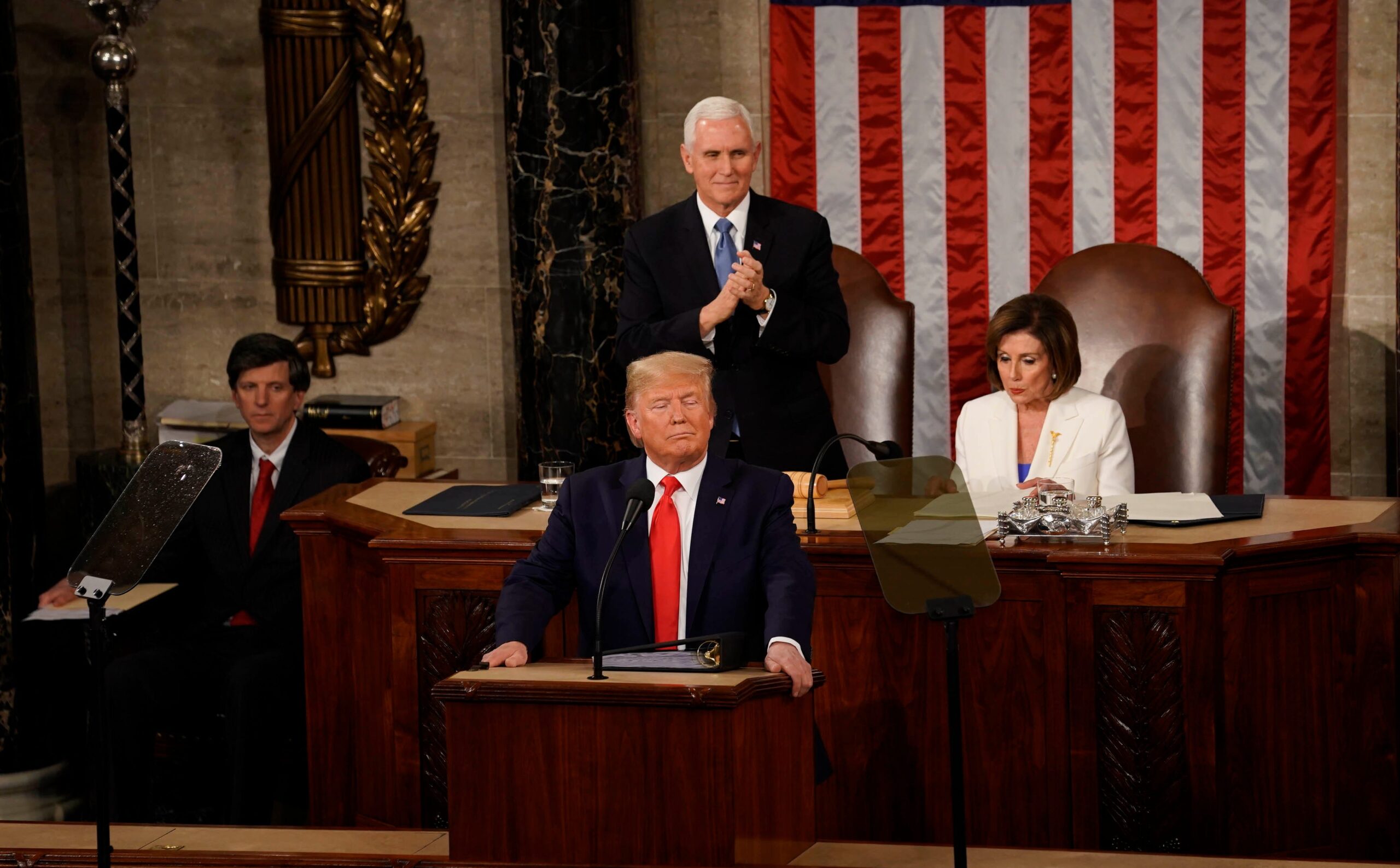 Başkan, Trump, Kongre, Konuşma, Belirlenmiş, Kurtulan, Kabine, Üyesi, Ardıllık, Makamı, ABD, Hükümeti, Politika
