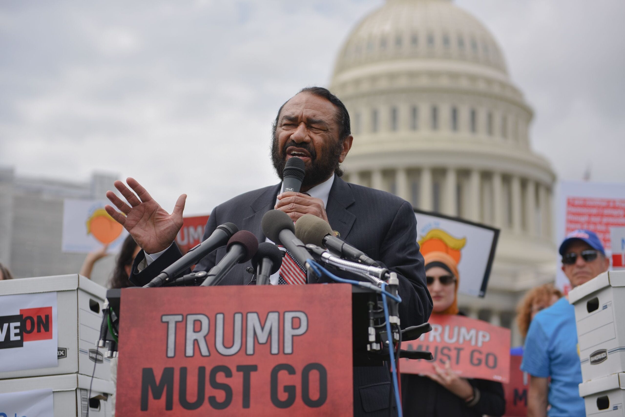 Al Green, Donald Trump, sansür, Kongre, protesto, Temsilciler Meclisi, Özgürlük Grubu, Mike Johnson, siyaset, cumhuriyetçiler, demokratlar, seçimler, konuşma, itaatsizlik, davranış, saygısızlık, ABD Kongresi, Teksas, Marjorie Taylor Greene, Joe Biden
