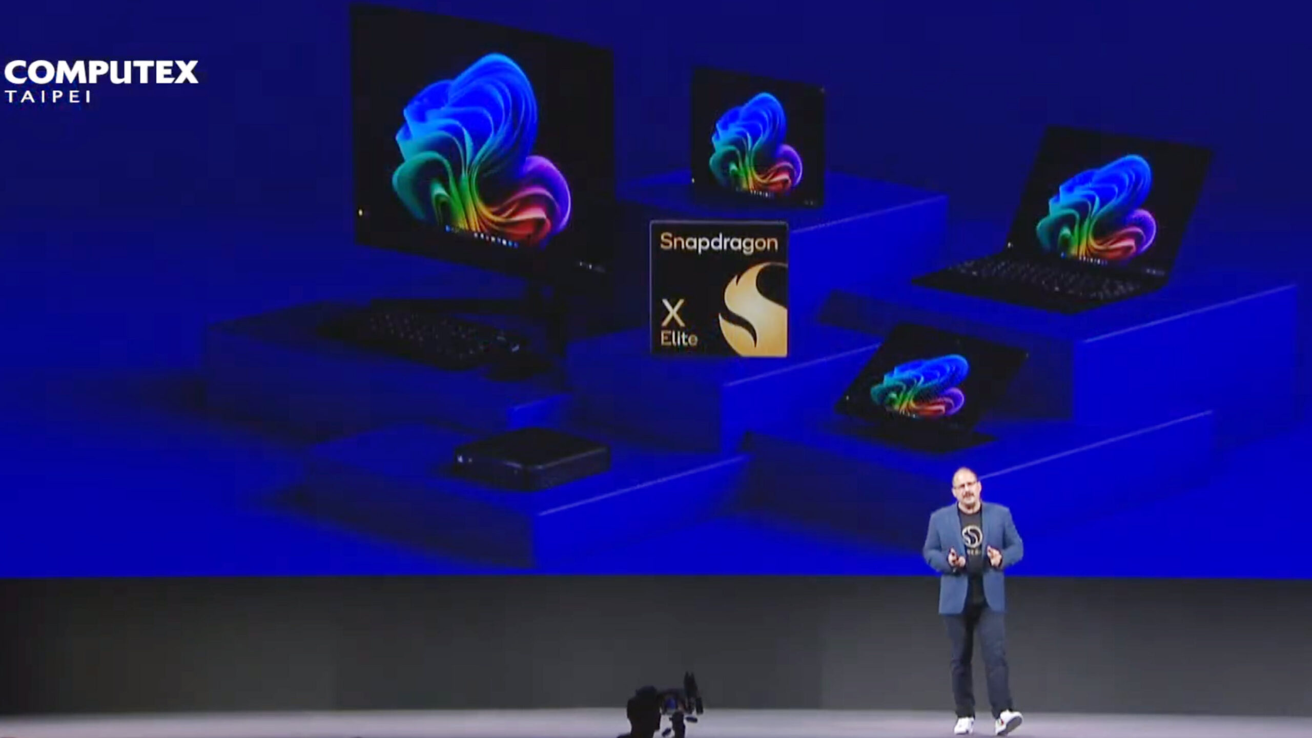Qualcomm, Snapdragon X, Arm işlemciler, Masaüstü bilgisayarlar, AIO, Tabletler, Küçük form faktörü, Mac Mini, PC endüstrisi, Asus, Dell, HP, Lenovo, Microsoft, Samsung, x86, x64, PC donanımı, PCIE, DDR bellek, Snapdragon 8 Elite, Computex
