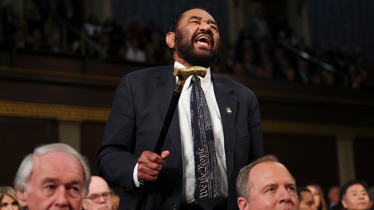 Al Green, Donald Trump, impeachment, Kongre, konuşma, kesinti, Medicaid, Mike Johnson, sansür, siyaset, Teksas, Demokrat Parti, sağlık hizmeti, yaşlılar, sosyal güvenlik, protesto
