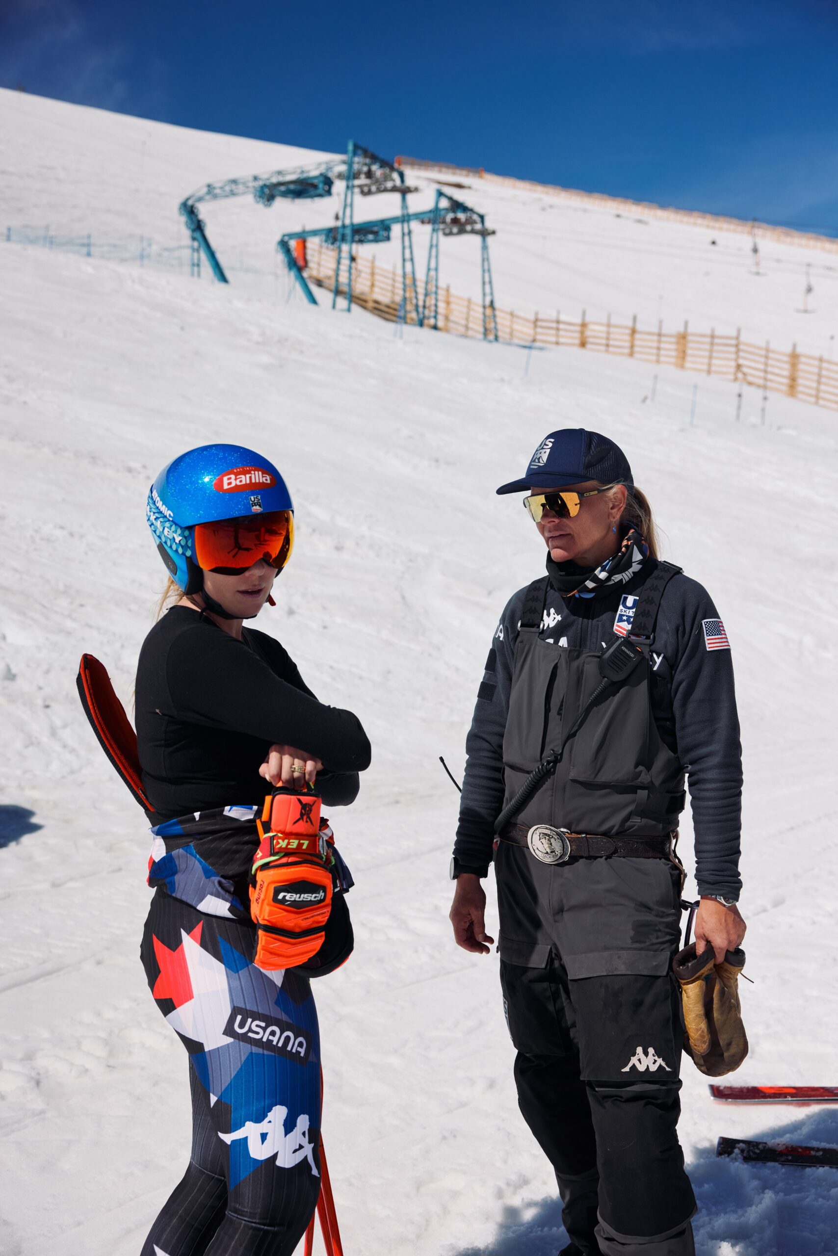 Mikaela Shiffrin, Karin Harjo, kayak, Dünya Kupası, dev slalom, kurs belirleme, kadın antrenör, kayak yarışı, cinsiyet eşitliği, spor, Nancy Armour
