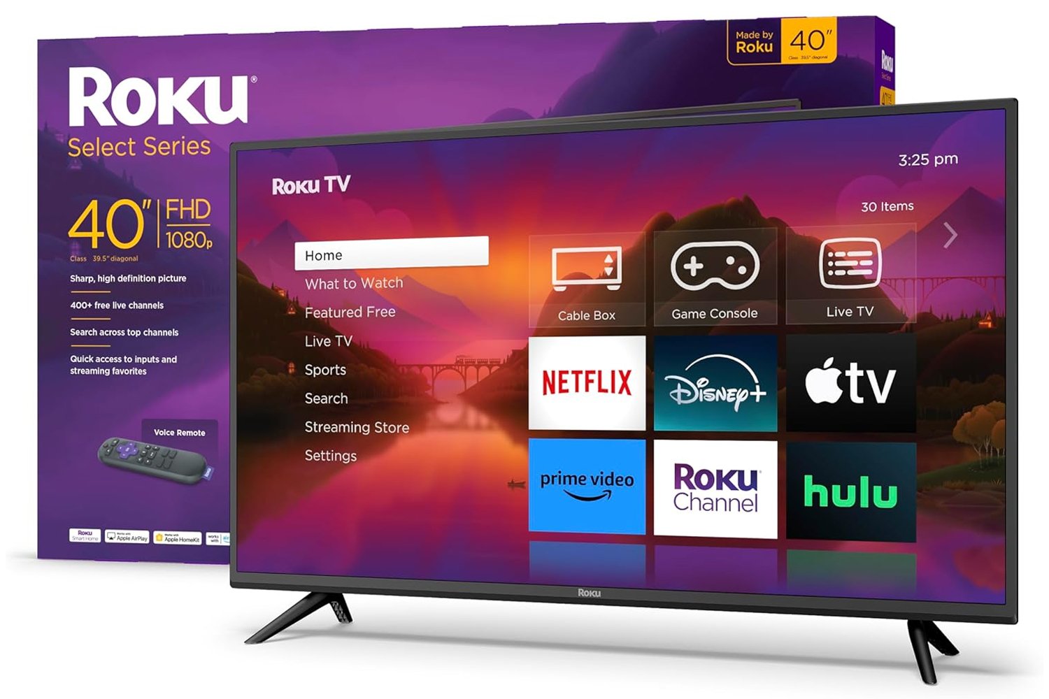 Roku Smart TV, Oscar ödülleri, Binge izleme, İndirim, 40 inç Roku TV, 32 inç Roku TV, 1080p, Full HD, HDR, Google Asistan, Amazon Alexa, Sesli asistan, Roku uygulaması, Yayın uygulamaları, YouTube, Hulu, Netflix, Disney+, Max, Roku Originals, Yemek programları, Dinner Budget Showdown, Celebrity Family Food Battle, Martha Cooks, Emeril Cooks, AMC+, Ücretsiz deneme, Roku streaming stick, Roku City memleri, Amazon, Akıllı ev, İndirimli fiyat, Sınırlı süreli fırsat
