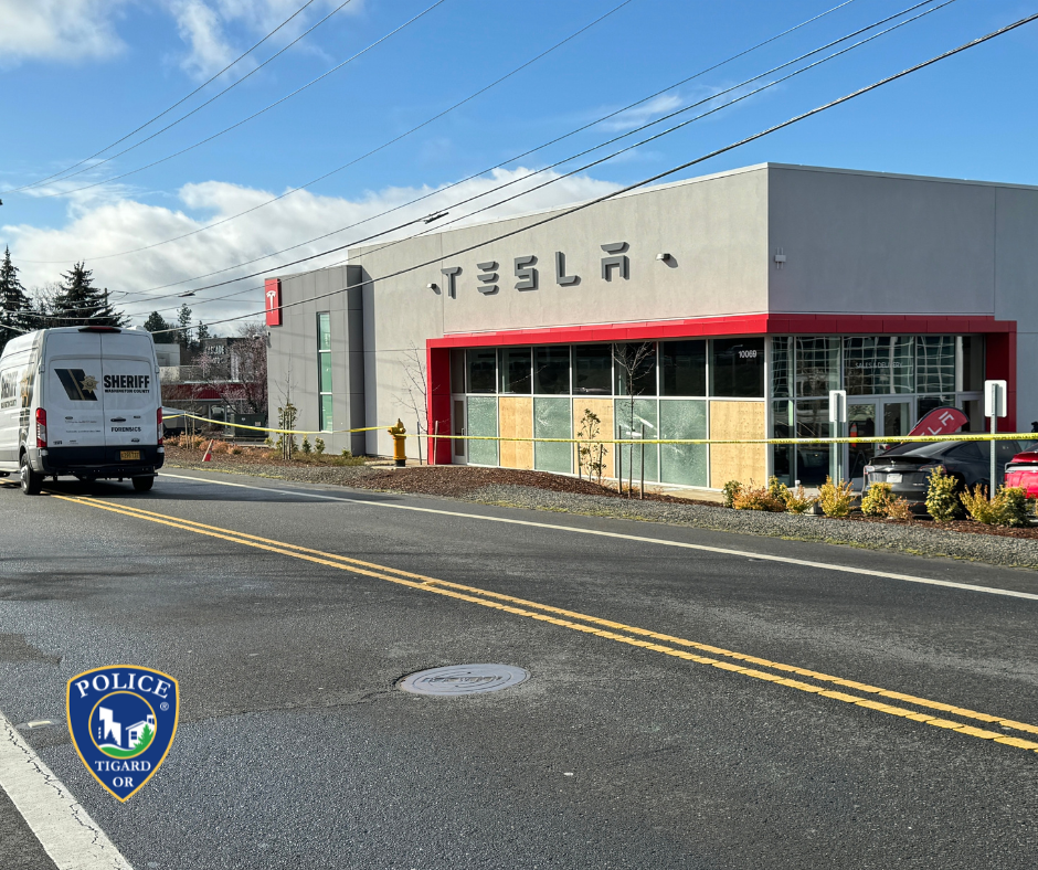 Tesla, Tesla dealership shooting, Tigard, Oregon, vandalism, Elon Musk, Donald Trump, political protest, Adam Matthew Lansky, domestic terrorism, Tesla Takedown, federal workers, government efficiency
