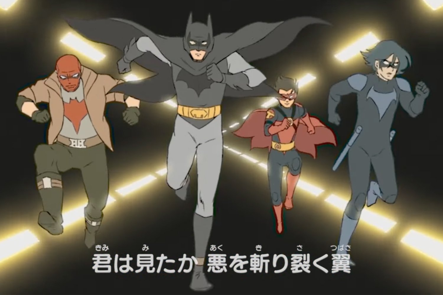 Batman Ninja, Batman Ninja vs. Yakuza League, Go! Bat Phoenix, DC Comics, Anime, Japon Anime, 70'ler Anime, Batman, Red Hood, Nightwing, Red Robin, Bat Phoenix, Warner Bros. Japan, Jiro Kuwata, Manga, Max, James Gunn, Türk Anime Kültürü

