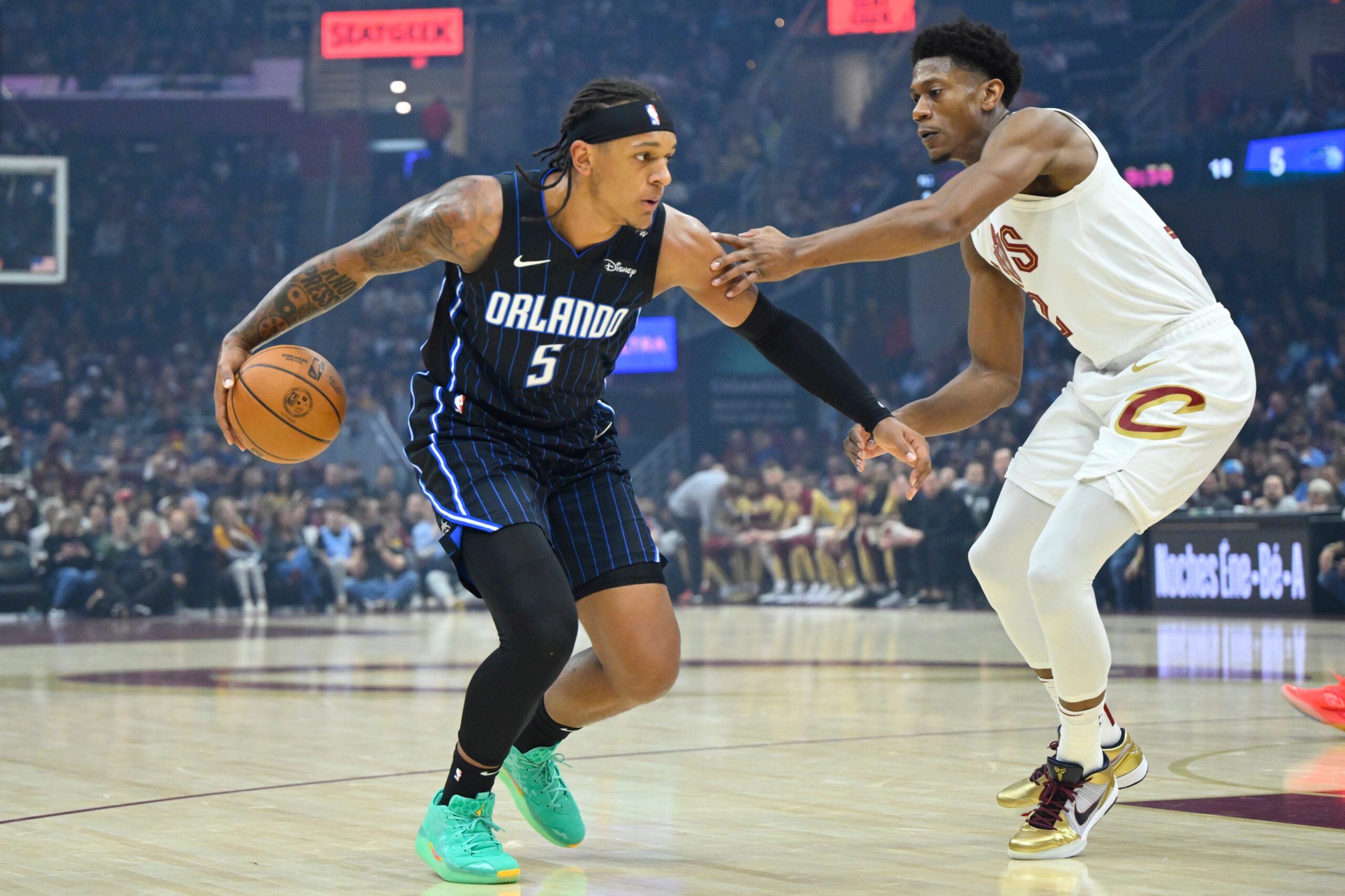Cleveland Cavaliers, Orlando Magic, NBA, basketbol, maç özeti, galibiyet serisi, Paolo Banchero, Donovan Mitchell, playoff, Rocket Arena, basketbol analizi, Cavaliers, Magic, spor haberleri
