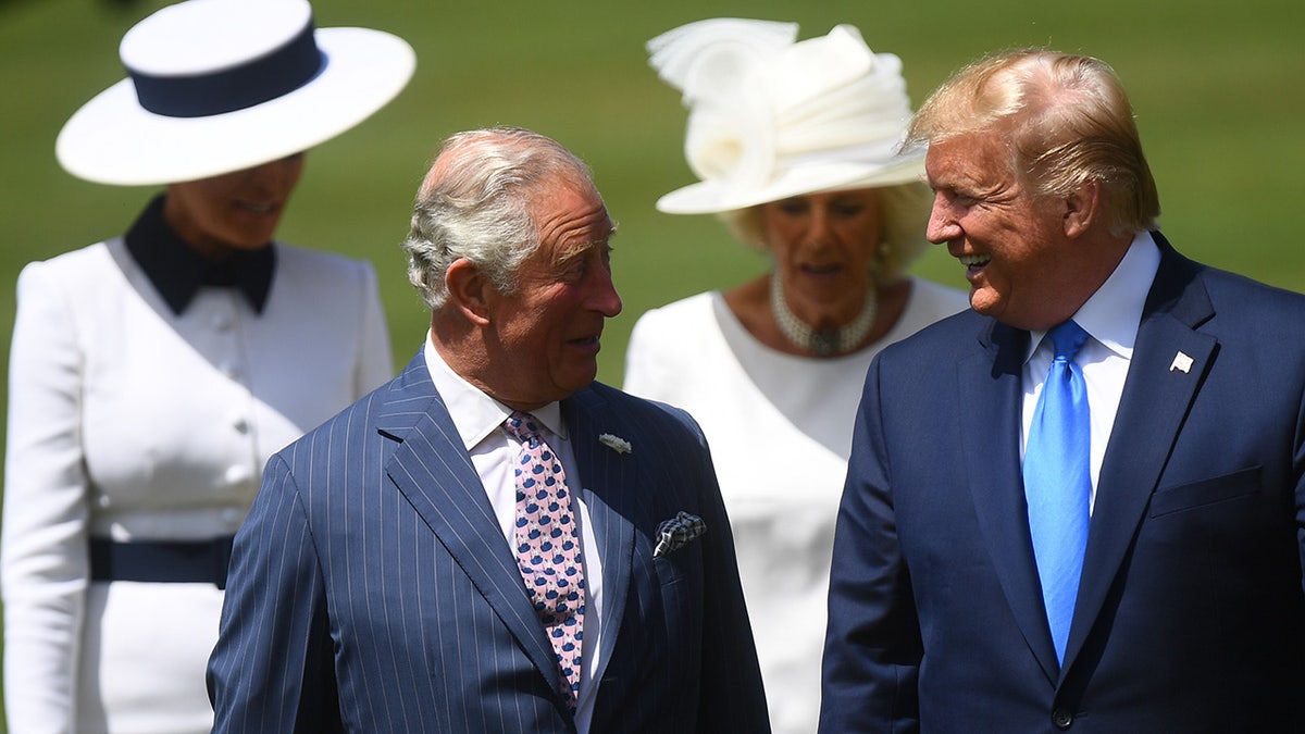 Donald Trump, King Charles III, British Commonwealth, U.S. membership, state visit, Prince William, monarchy, Queen Elizabeth II, Keir Starmer, UK, United States, international relations, politics
