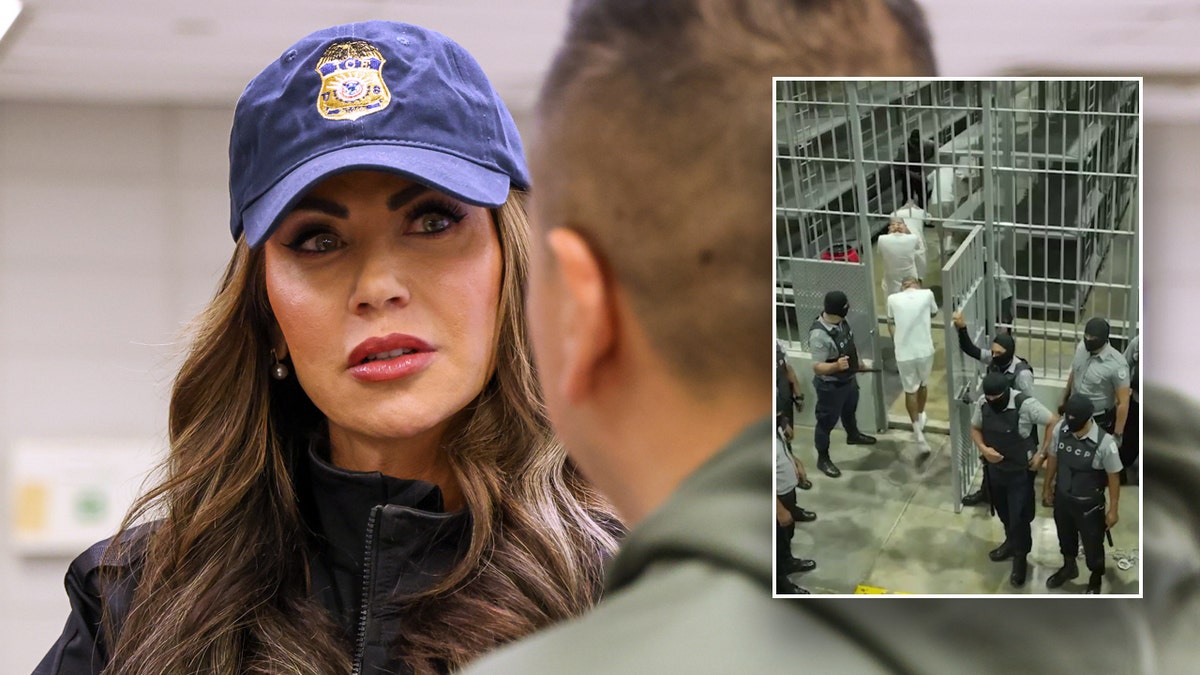 Kristi Noem, El Salvador, Terör Hapsedilme Merkezi, Nayib Bukele, göçmenler, sınır güvenliği, suçlular, sınır dışı, Alien Enemies Act, Donald Trump, Gustavo Petro, Kolombiya, Claudia Sheinbaum, Meksika, MS-13, çete üyeleri, organize suç, DHS, Homeland Security, Tricia McLaughlin
