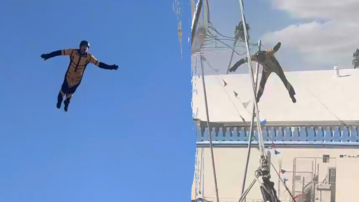 İnsan topu kazası, Chachi Valencia, Roket Adam Valencia, Riverside County Fuarı, Ulusal Hurma Festivali, stuntman yaralanması, hava koşulları, rüzgar, güvenlik, GoFundMe, sirk gösterisi, yaralanmalar, risk toleransı, rehabilitasyon, iyileşme
