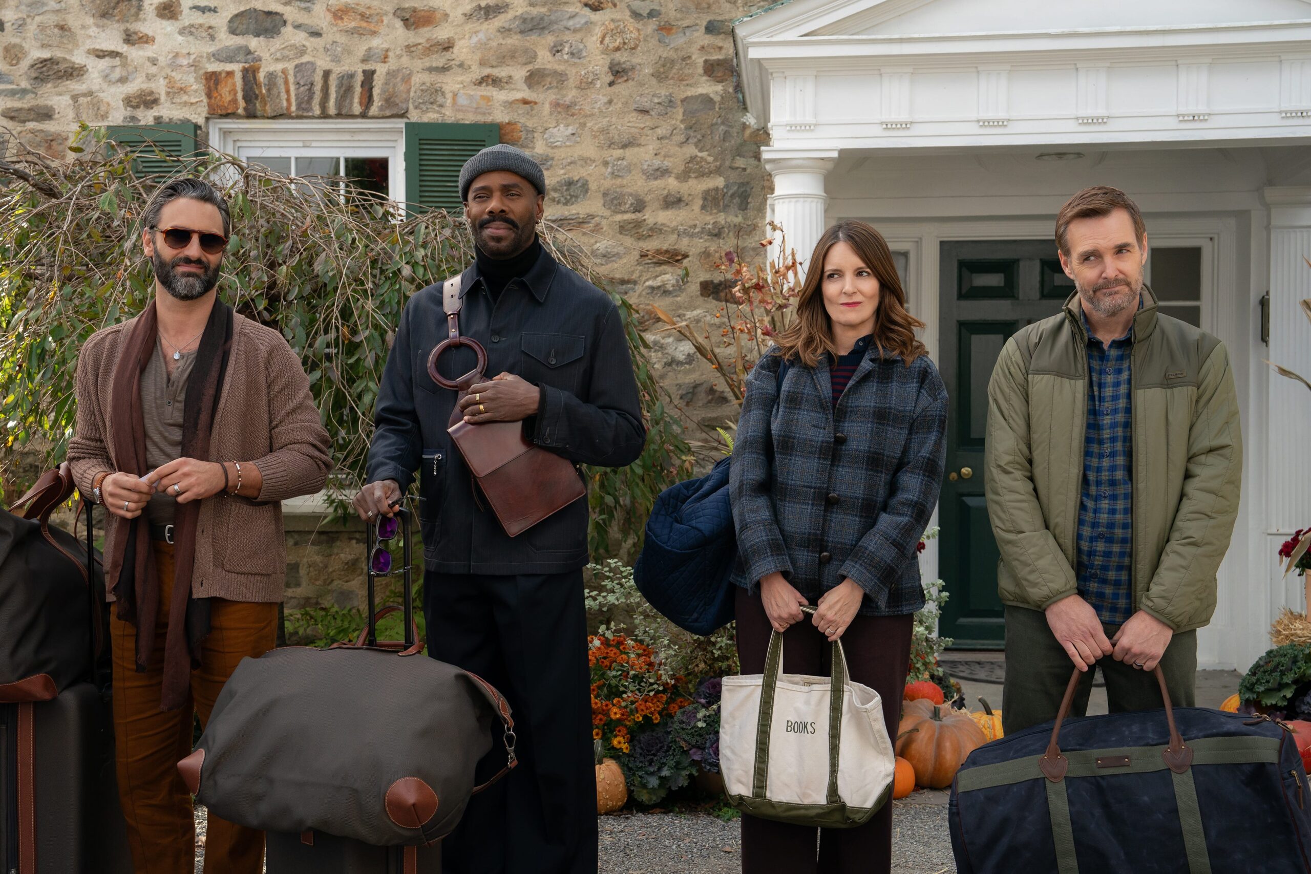 The Four Seasons, Netflix, Tina Fey, Will Forte, Steve Carell, Season 1, finale, recap, spoilers, review, Lang Fisher, Tracey Wigfield, Erika Henningsen, relationship, marriage, friendship, Nick's death, Ginny, pregnancy, Season 2, renewal, vacation ideas, dramedy, streaming.
