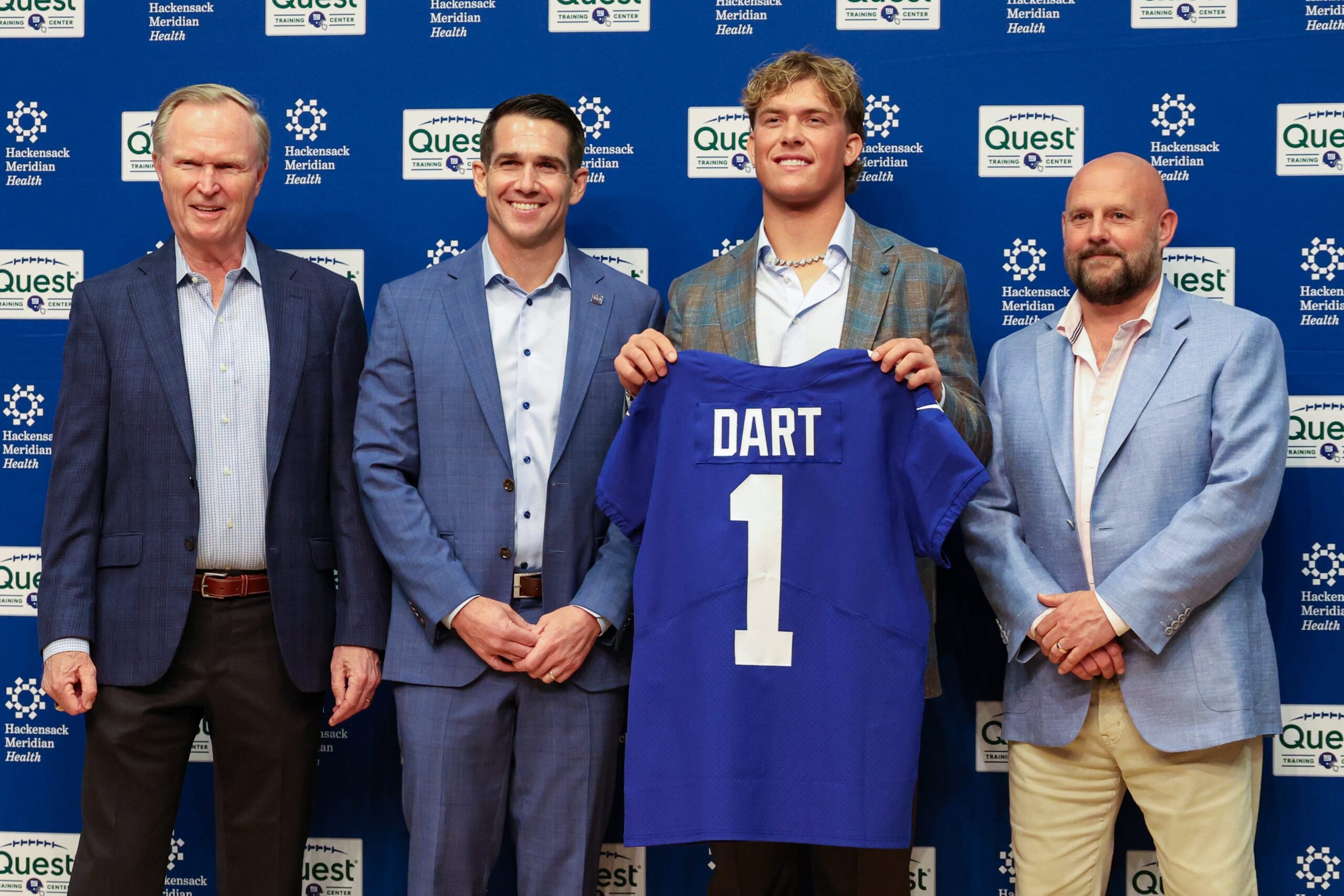 Jaxson Dart, Russell Wilson, New York Giants, NFL Draft 2025, Joe Schoen, Brian Daboll, Ole Miss, quarterback, Jameis Winston, NFL Power Rankings, Josh Allen, AJ McCarron, Nathan Peterman, quarterback development, NFL offseason, NFL training camp, NFL preseason
