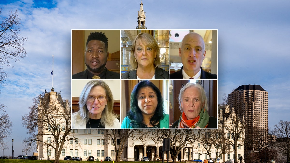 Connecticut Senate Democrats, TikTok video, Donald Trump, 100 days, politics, approval ratings, border security, immigration, economy, inflation, tariffs, foreign policy, taxes, guns
