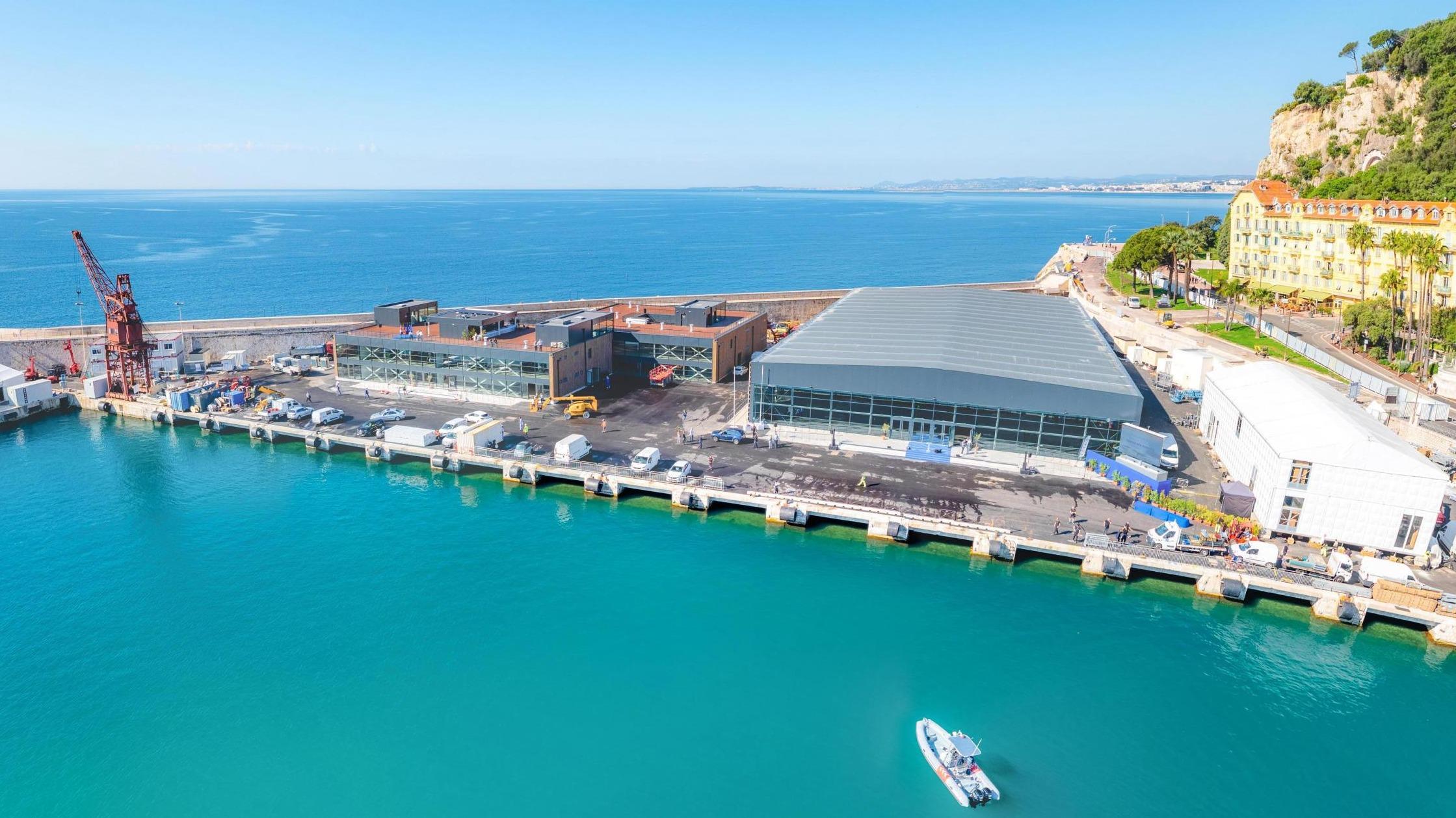 Nice kongre merkezi, UNOC 3, Birleşmiş Milletler Okyanus Konferansı, Nice Limanı, Christian Estrosi, GL Events, geçici yapılar, etkinlik mekanı, Acropolis kongre merkezi, Nicea, 2030 Kış Olimpiyatları, Alpes-Maritimes, Fransa, etkinlik turizmi, kongre turizmi, şehir planlaması, finansman, siyasi muhalefet, inşaat projesi, denizcilik terminali
