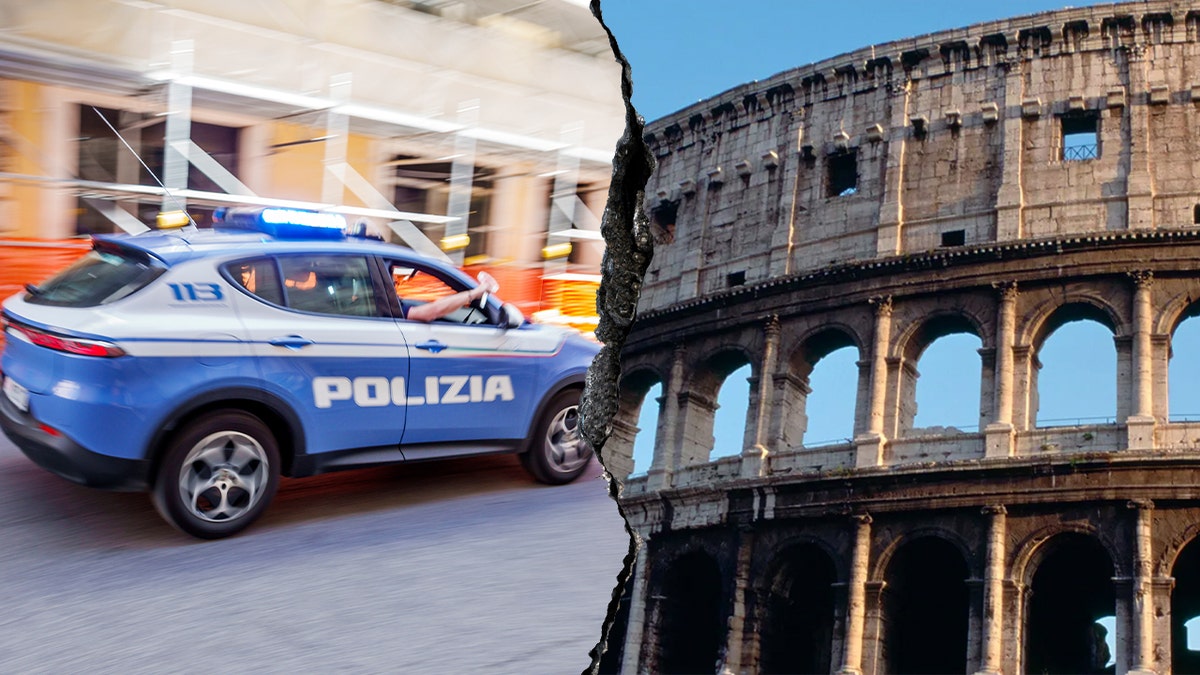 Roma, Colosseum, ABD'li turist, kaza, metal çit, yaralanma, İtalya, acil durum, hastane, omurga yaralanması, Papa Francis cenazesi, Vatikan, İtalyan gazetesi, Il Messaggero
