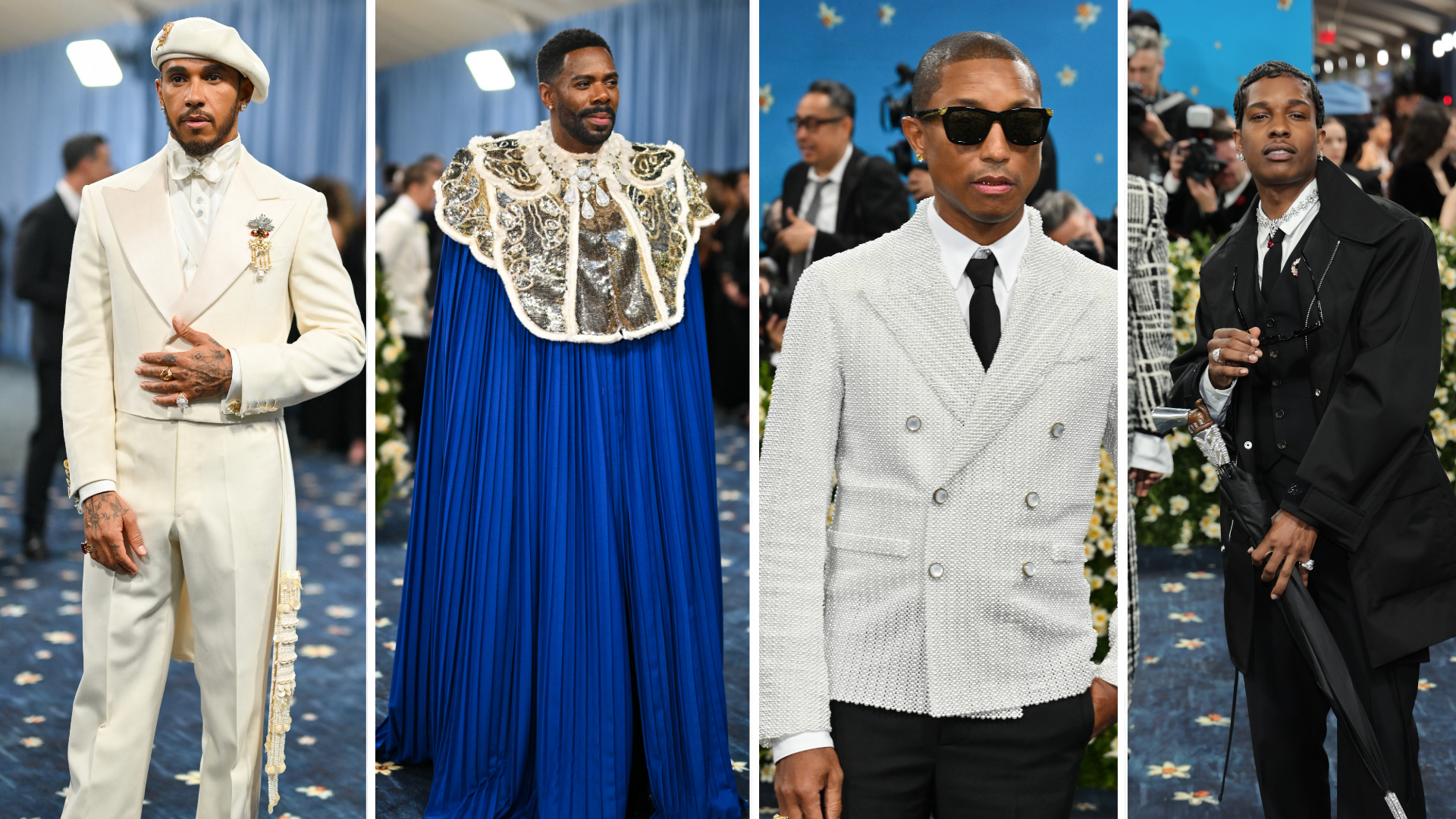 Meta anahtar kelimeler: Met Gala 2025, Siyah stil, moda, André Leon Talley, Black dandyism, Lewis Hamilton, A$AP Rocky, Colman Domingo, Pharrell Williams, tasarımcılar, ünlüler, kırmızı halı, Metropolitan Müzesi Sanat Kostüm Enstitüsü, Superfine: Tailoring Black Style, Wales Bonner, Cab Calloway, Harlem Rönesansı, AWGE, Marmot, Diana Ross, Sabrina Carpenter, moda trendleri, lüks moda, tasarımcı kıyafetleri, etkinlik raporu.
