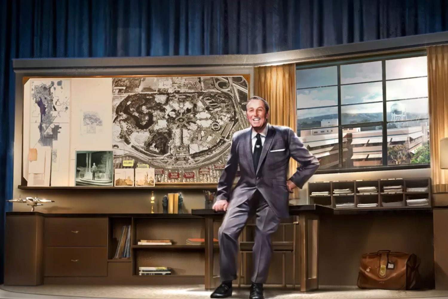 Walt Disney, Disneyland, Animatronik, Robot, Walt Disney - A Magical Life, D23 Expo 2024, Roy P. Disney, Johanna Miller, Disney Ailesi, Walt Disney Family Museum, Main Street Opera House, 70. Yıl Dönümü, Tom Fitzgerald, Disney Imagineering, Teknoloji, Nostalji, Miras, Eğlence Parkı, Disney Tarihi, Robot Walt Disney, Disney Robotu, Disneyland Robotu, Disney Mirası Tartışması, Walt Disney Animatroniği Tepkisi
