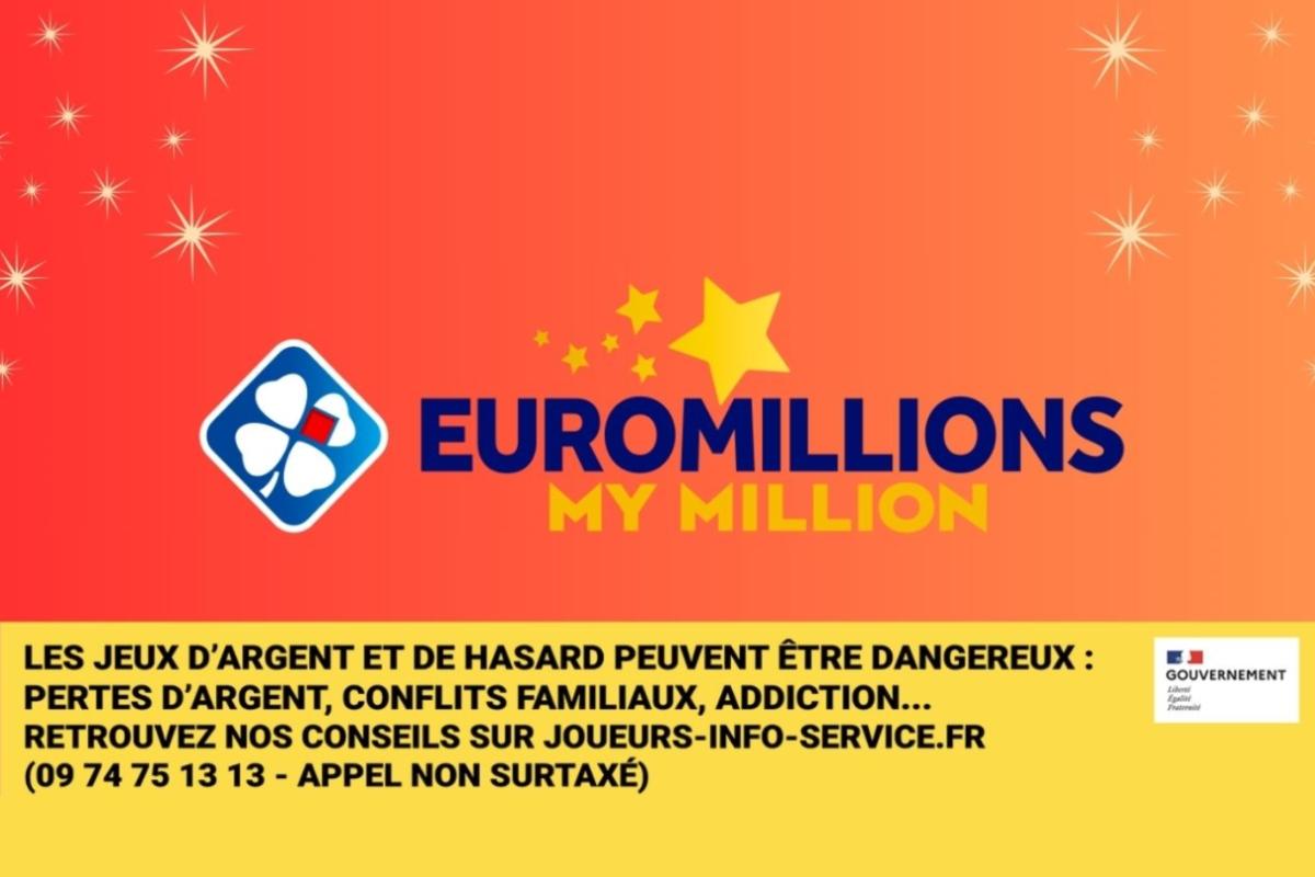 Elbette, işte bu makale için en iyi meta anahtar kelimeler:

EuroMillions, My Million, çekiliş, piyango, FDJ, Fransız Oyunları, jackpot, para, kazanmak, şans, oyun, mobil uygulama, şans oyunları, sonuçlar, TF1, para ödülü, sayı seçimi, yıldızlar, çekilişe katılmak, kazanma şansı, MultiChances paketleri, abonelik, AB0+, oyun bağımlılığı, reşit olmayanlar, riskler, yardım, Experts Shopping, Figaro, komisyon.
