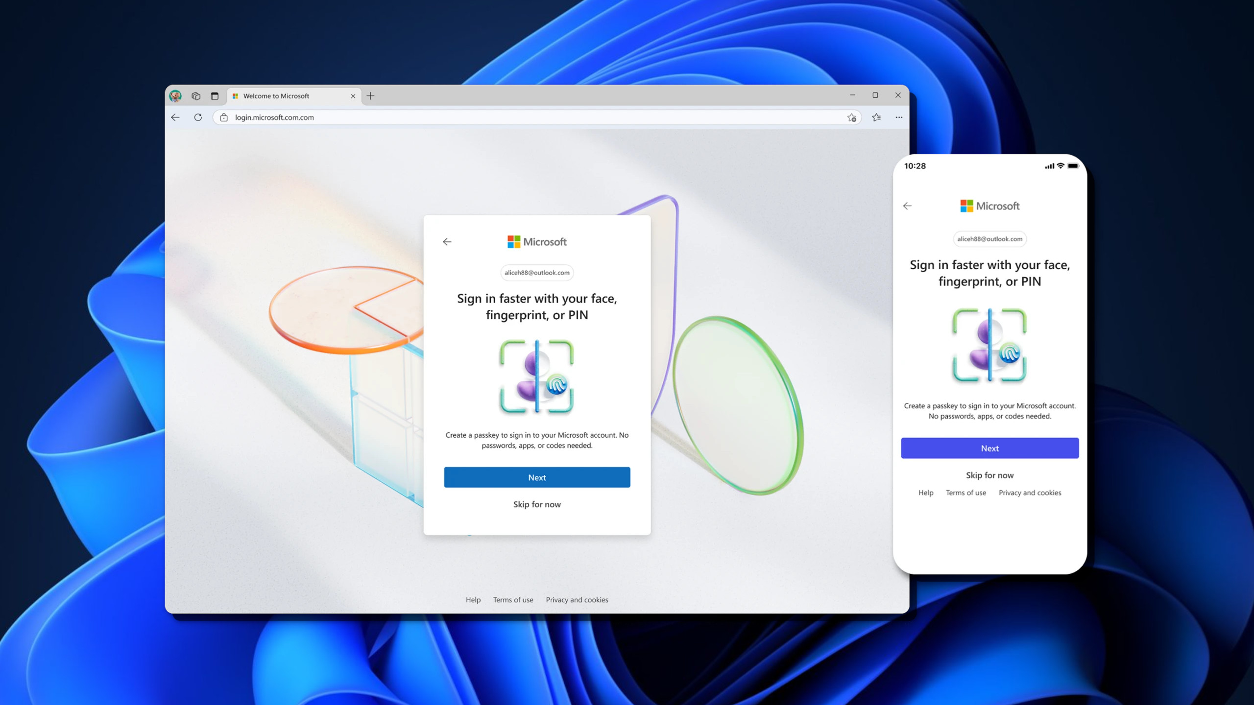 Microsoft, şifre, şifresiz, parola, passkey, güvenlik, hesap, oturum açma, kimlik doğrulama, yeni hesap, mevcut hesap, geçiş anahtarı, World Passkey Day, PC-WELT, teknoloji, siber güvenlik
