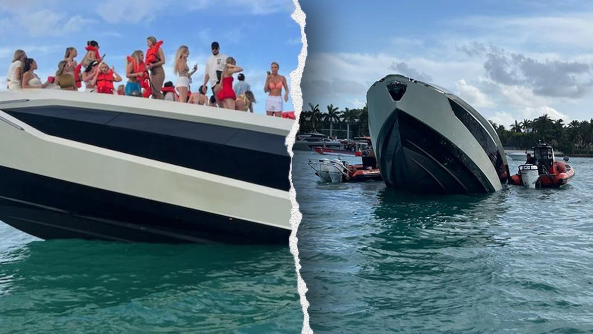 Miami Beach, lüks yat, tekne kazası, Lamborghini yat, Tecnomar, Formula 1 Miami, kurtarma operasyonu, ABD Sahil Güvenliği, Flagler Monument Adası, aşırı yolcu, Florida Balık ve Vahşi Yaşamı Koruma Komisyonu, Miami Grand Prix
