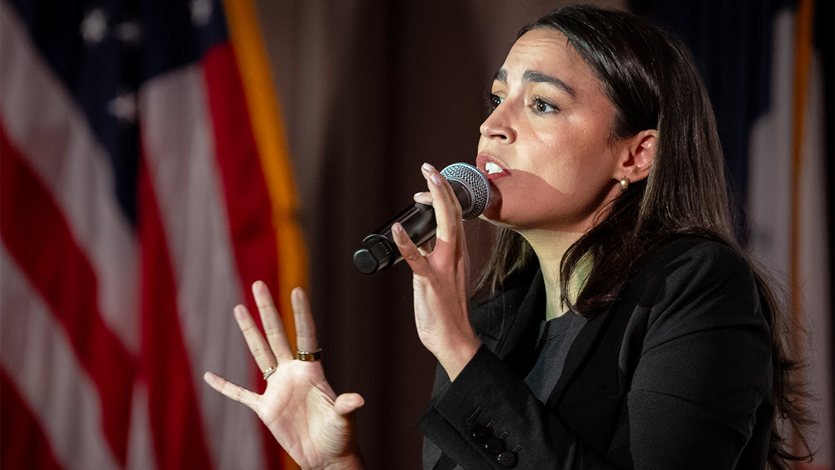 Alexandria Ocasio-Cortez, AOC, Town Hall, Protest, Gaza, Genocide, Healthcare Worker, Disruption, Fundraising, Campaign, 2028 Presidential Bid, War Criminal, Fox News
