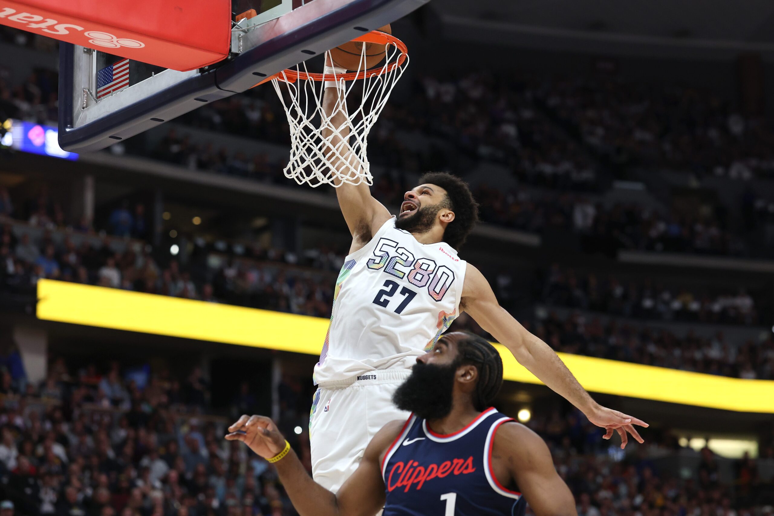 Los Angeles Clippers, Denver Nuggets, NBA Playoffs, Game 6, 2025, Intuit Dome, The Wall, Steve Ballmer, Aaron Gordon, Nikola Jokic, Jamal Murray, James Harden, Kawhi Leonard, Ivica Zubac, betting lines, predictions, picks, BetMGM, series odds, TV schedule, TNT, truTV, Sling TV, Max
