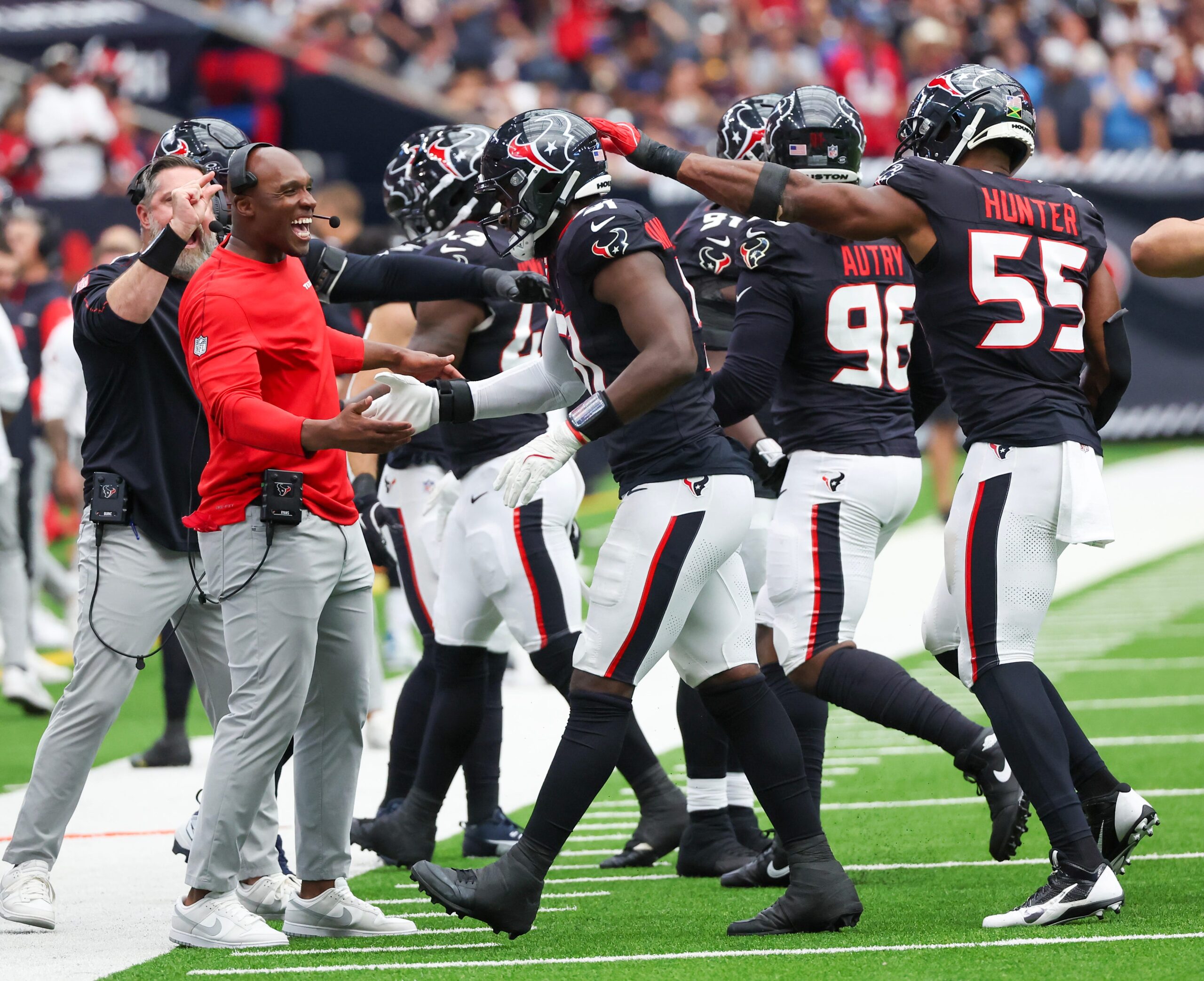 Houston Texans, 2025 NFL schedule, C.J. Stroud, DeMeco Ryans, AFC South, Laremy Tunsil trade, NFL Draft 2025, Nico Collins, Texans tickets, NFL schedule release date, Houston Texans opponents, Super Bowl contenders, Will Anderson Jr., Derek Stingley Jr., Jalen Pitre, Danielle Hunter, injuries, Cam Robinson, Trent Brown, Christian Kirk, Jayden Higgins, Jaylin Noel, Aireontae Ersery, Joe Mixon, NFL schedule 2025, Texans 2025 season preview
