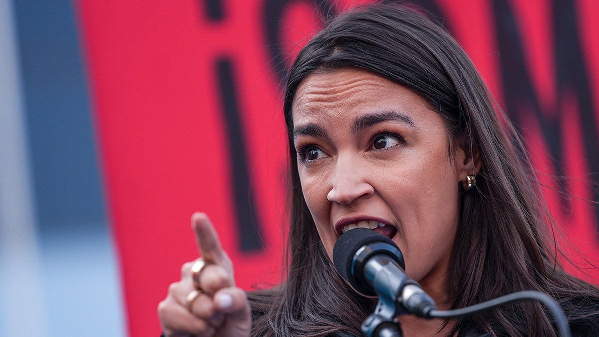 Alexandria Ocasio-Cortez, AOC, Tom Homan, Donald Trump, border security, immigration, deportation, Venezuelan gang members, free speech, government spending, climate change, Gaza, genocide, presidential run, 2028 election, Bernie Sanders, fundraising, campaign, New York, Queens, Jackson Heights
