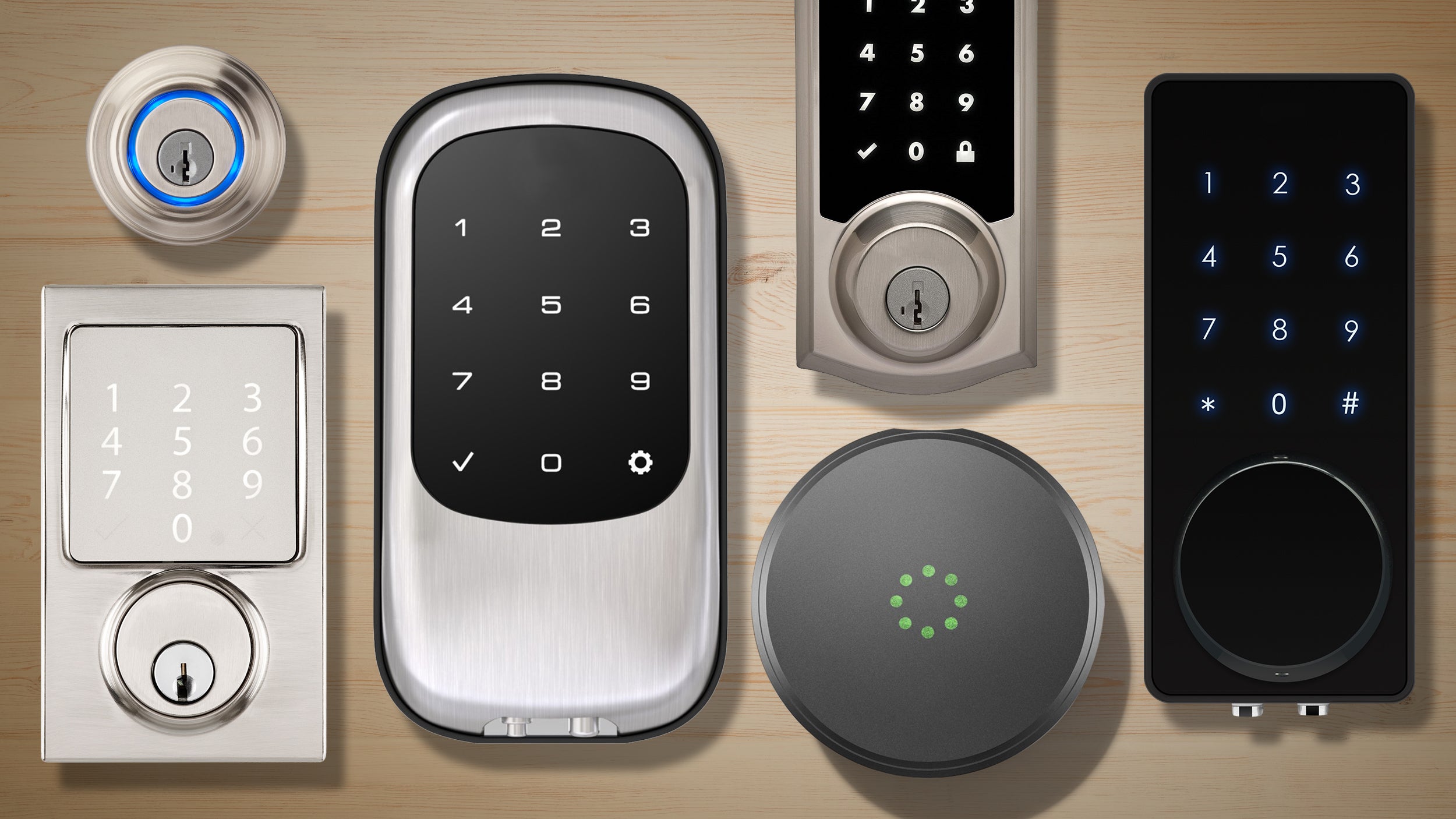 akıllı kilitler, akıllı ev, ev güvenliği, anahtarsız giriş, Bluetooth kilit, Wi-Fi kilit, Z-Wave kilit, Zigbee kilit, Matter, akıllı ev standardı, kilit incelemesi, en iyi akıllı kilitler, geofencing, geçici anahtar, uzaktan kontrol, uygulama kontrollü kilit, parmak izi okuyuculu kilit, yüz tanıma, NFC, Alexa, Google Home, Apple HomeKit, Samsung SmartThings, Level Lock+ Connect, Kwikset Halo Select, Wyze Lock Bolt, Level Bolt Connect, Lockly Visage Pro, TechHive, Christopher Null, teknoloji incelemesi
