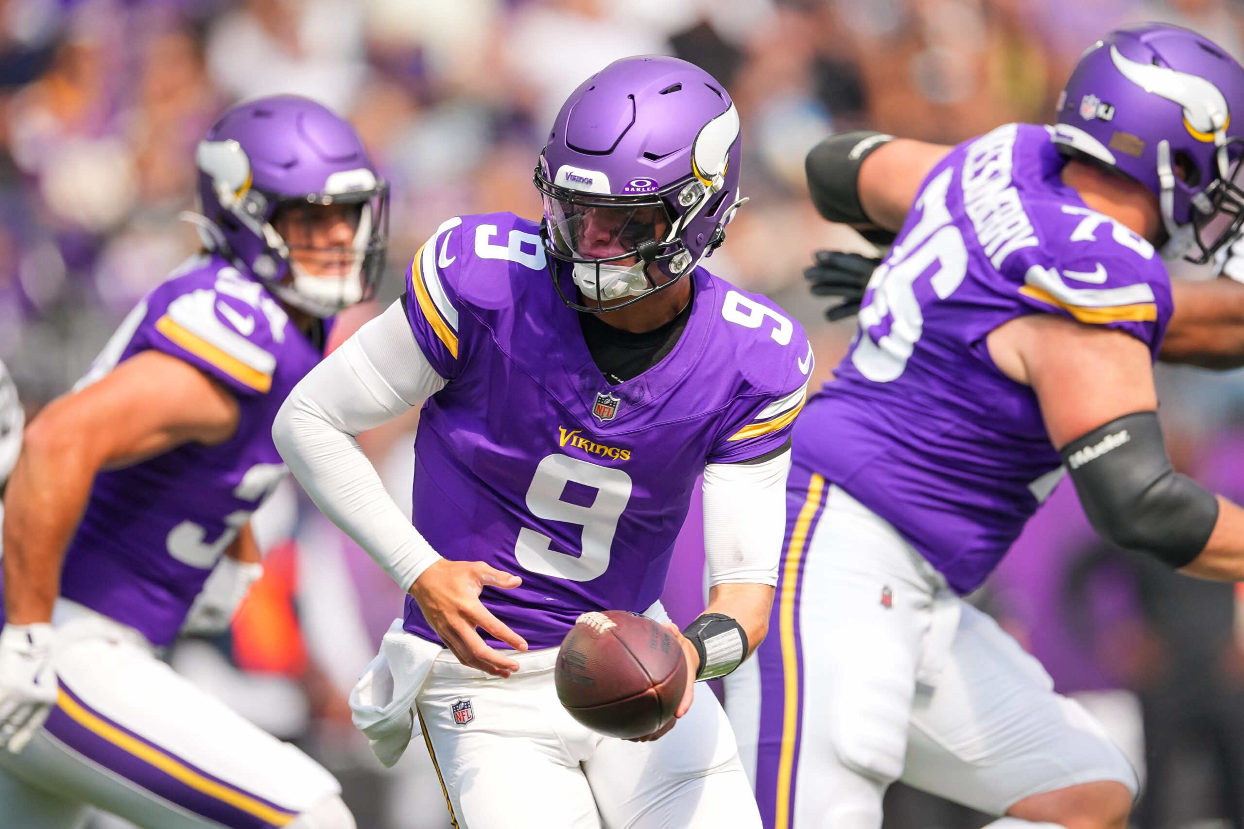 Minnesota Vikings, 2025 NFL Schedule, J.J. McCarthy, Sam Darnold, NFL, NFC North, AFC North, NFC East, Football, Ryan Kelly, Will Fries, Donovan Jackson, Kevin O'Connell, NFL Schedule Release, 2025 Season, Vikings Tickets, Chargers, Falcons, Seahawks, Aaron Rodgers, Transfer, News

