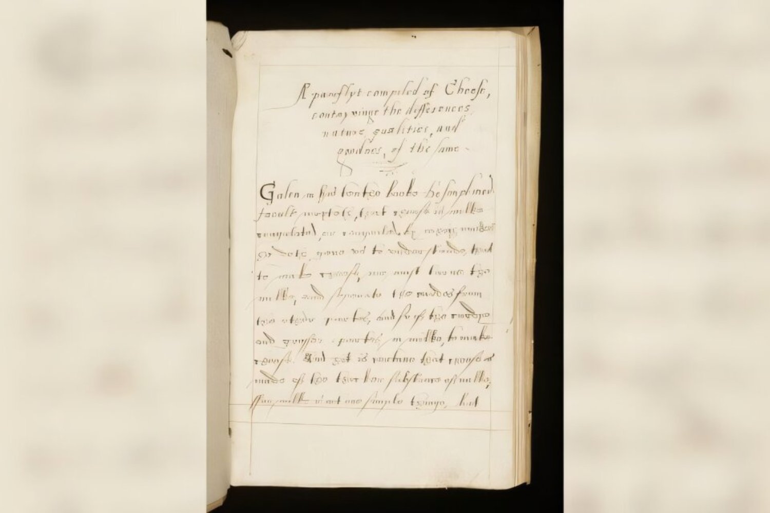 Peynir, 16. Yüzyıl, İngiltere, Tarih, El Yazması, A Pamflyt Compiled of Cheese, Peter Brears, Leeds Üniversitesi, Gıda Tarihi, Beslenme, Ortaçağ, Kraliçe Elizabeth, Parlamento, Süt, Peynir Yapımı, Yemek, Diyet, İnek Sütü, Keçi Sütü, Koyun Sütü, Hamilelik, Sağlık, Tıp, Din, Oruç, Mutfak, Tarifler, Kültür, Araştırma, Akademik Çalışma, Doktora, Dil, Lehçe, Coğrafya
