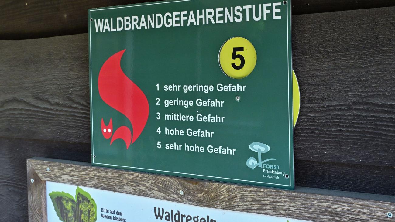 Brandenburg, orman yangını, risk, kuraklık, çam ormanı, itfaiye, A24, Ostprinitz-Ruppin, Kyritz-Ruppiner Heide, mühimmat, orman yangını kamerası, spontane tutuşma, insan etkisi, Umweltministerium, Böschungsbrand, Uckermark, Deutscher Wetterdienst, Wipfel-Brand, Landesbetrieb Forst, düşük yağış, kumlu toprak, 2022, aşırı hava durumu

