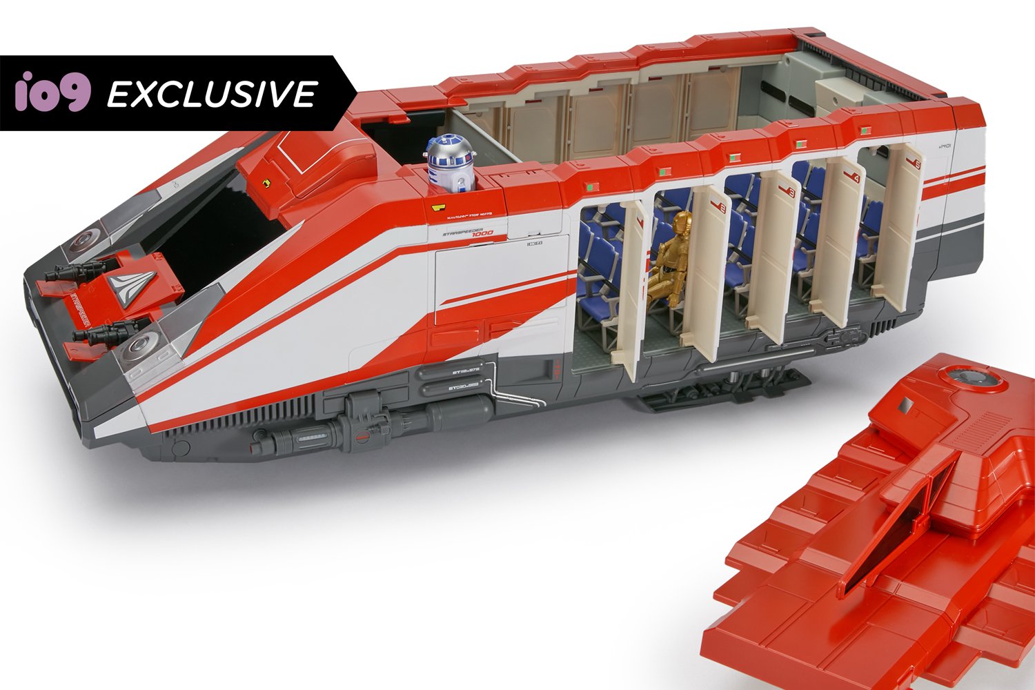Star Wars, Star Tours, StarSpeeder 1000, StarSpeeder 3000, Disney, Disney Store, Oyuncak, Aksiyon Figürü, D23, May the 4th, Star Wars Günü, Koleksiyon, C-3PO, R2-D2, Kaptan Rex, Droid Factory, The Adventures Continue, Lucasfilm, Elektronik Oyuncak, Işıklar, Sesler, Video Ekranı, 3.75 inç, Oyuncak İncelemesi, Haberler, Duyuru
