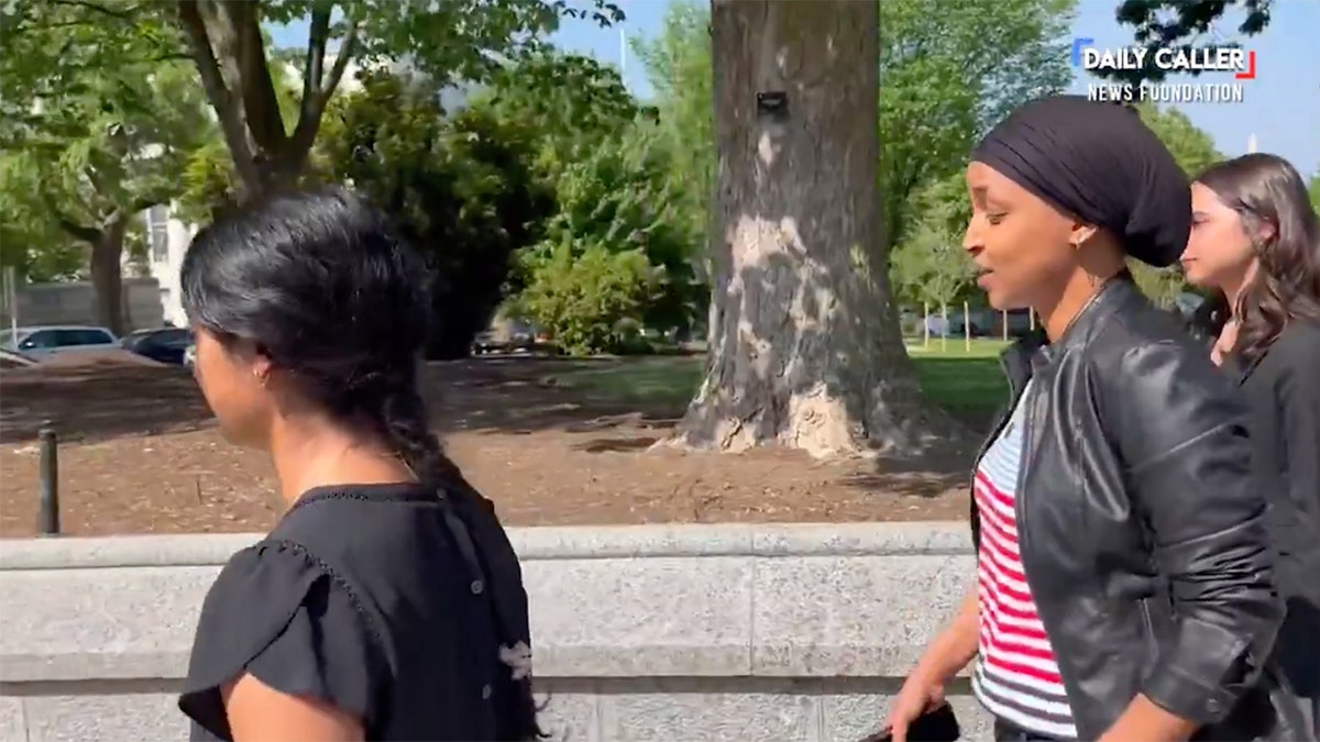 Ilhan Omar, Myles Morell, Daily Caller, El Salvador, Kilmar Abrego Garcia, deportation, Trump administration, press freedom, Democratic Party, X, social media, confrontation, journalism, media, politics, Minnesota, Congress, First Amendment
