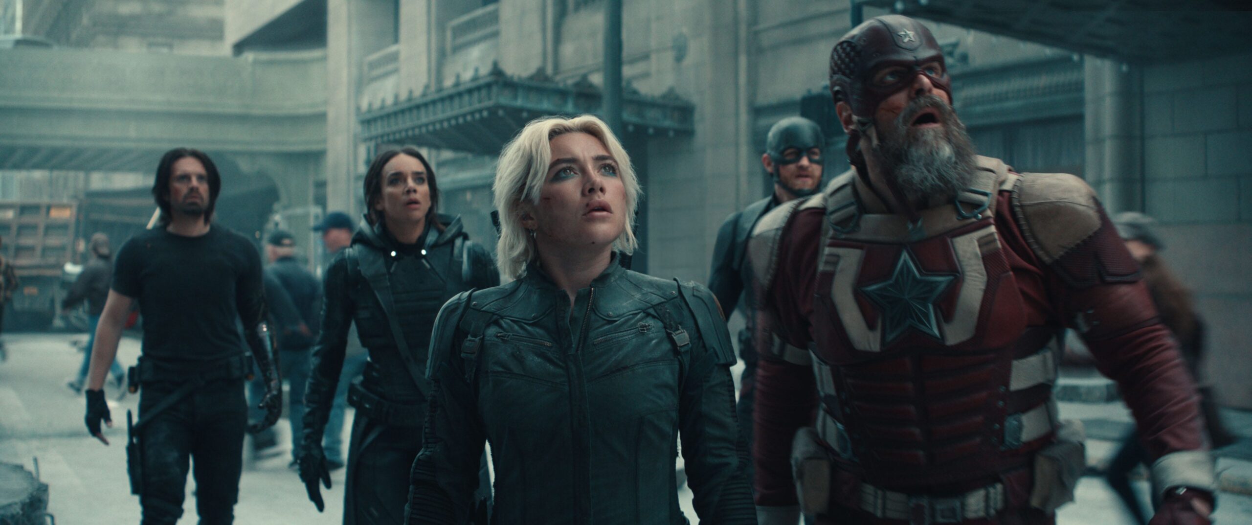 Marvel, Thunderbolts, Yeni Avengers, Avengers: Doomsday, Bucky Barnes, Yelena Belova, Kızıl Muhafız, John Walker, Hayalet, Bob, Sentry, The Void, Valentina Allegra de Fontaine, Julia Louis-Dreyfus, Jake Schreier, Comic-Con 2024, Kevin Feige, Marvel Sinematik Evreni, MCU, film incelemesi, spoiler, özet, olay örgüsü, son, krediler sonrası sahne, Fantastic Four, X-Men, Sam Wilson, Captain America, Wheaties, süper kahraman, çizgi roman, uyarlama, aksiyon, macera, meta anahtar kelimeler
